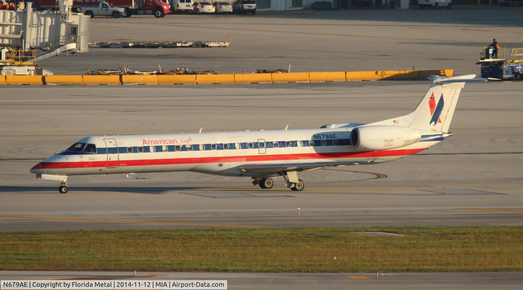 N679AE, 2004 Embraer ERJ-145LR (EMB-145LR) C/N 14500814, Eagle