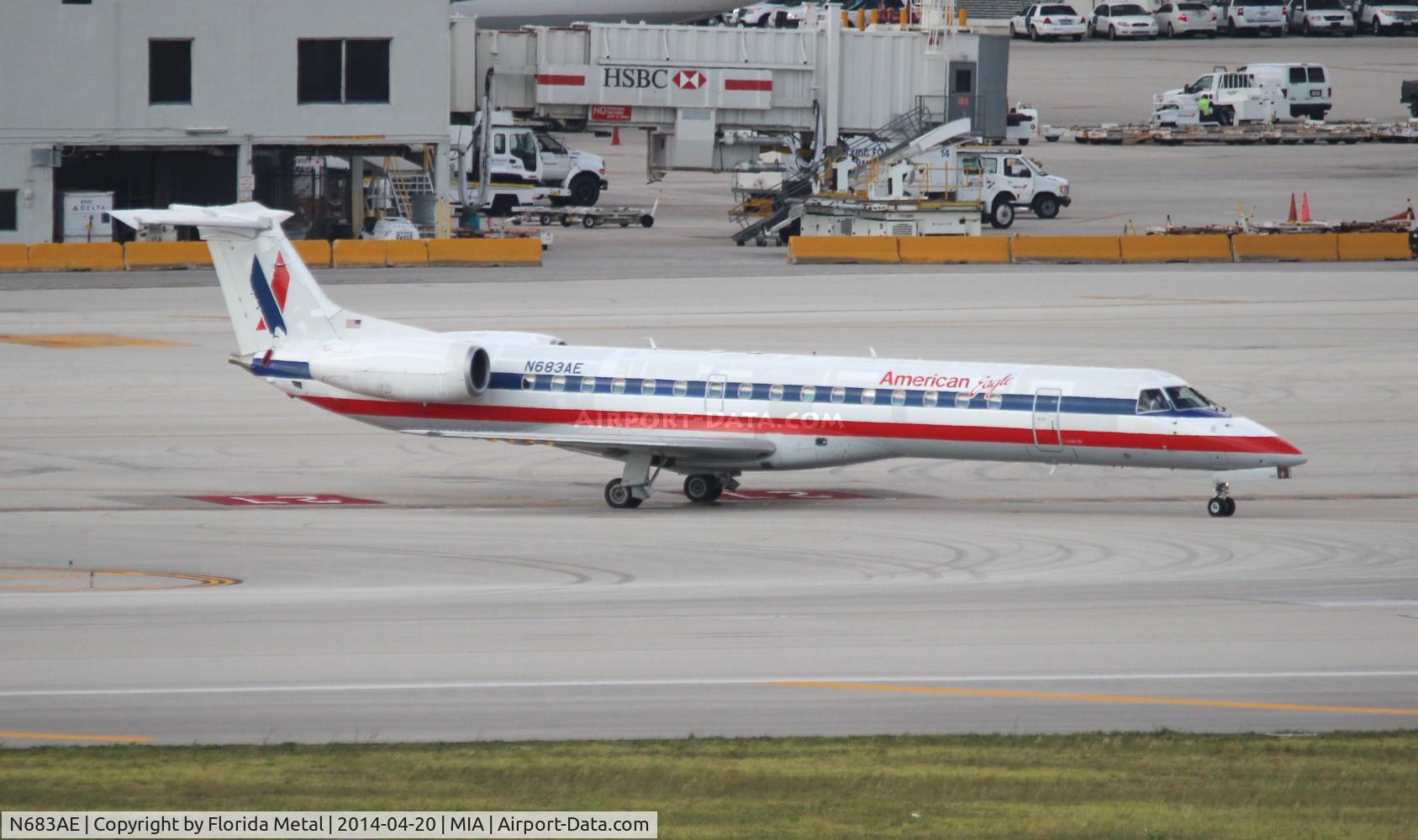 N683AE, 2004 Embraer ERJ-145LR (EMB-145LR) C/N 14500833, Eagle