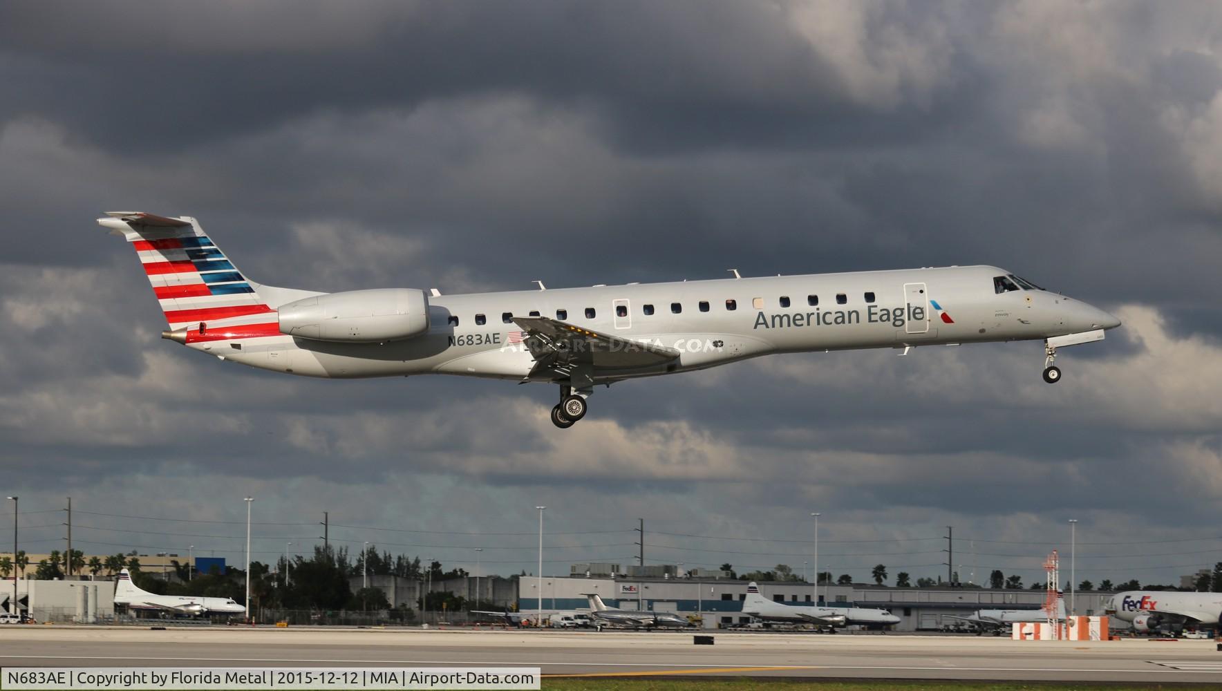 N683AE, 2004 Embraer ERJ-145LR (EMB-145LR) C/N 14500833, Eagle