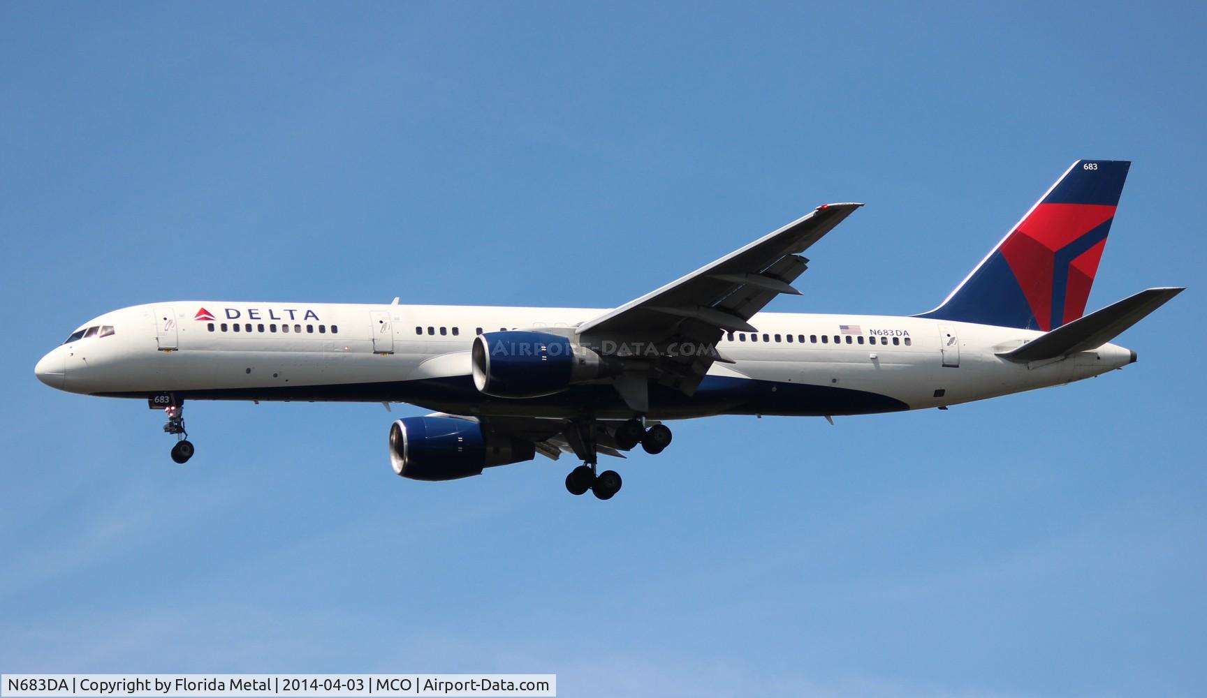 N683DA, 1993 Boeing 757-232 C/N 27103, Delta