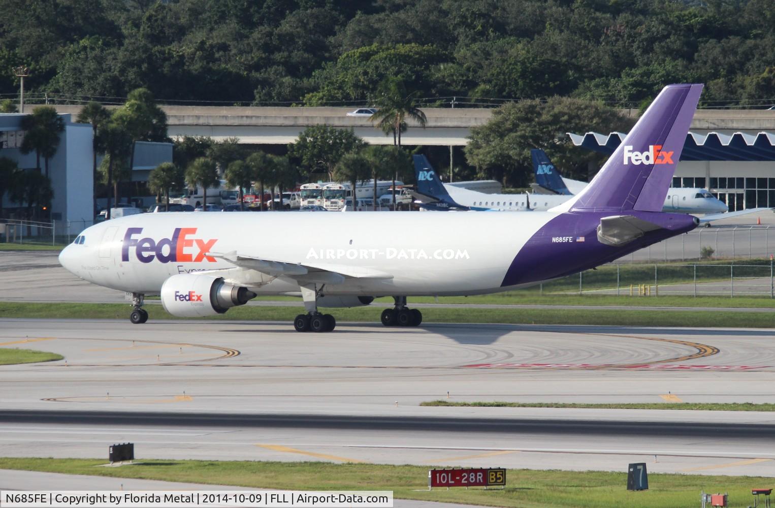 N685FE, 1999 Airbus A300F4-605R C/N 803, Fed Ex