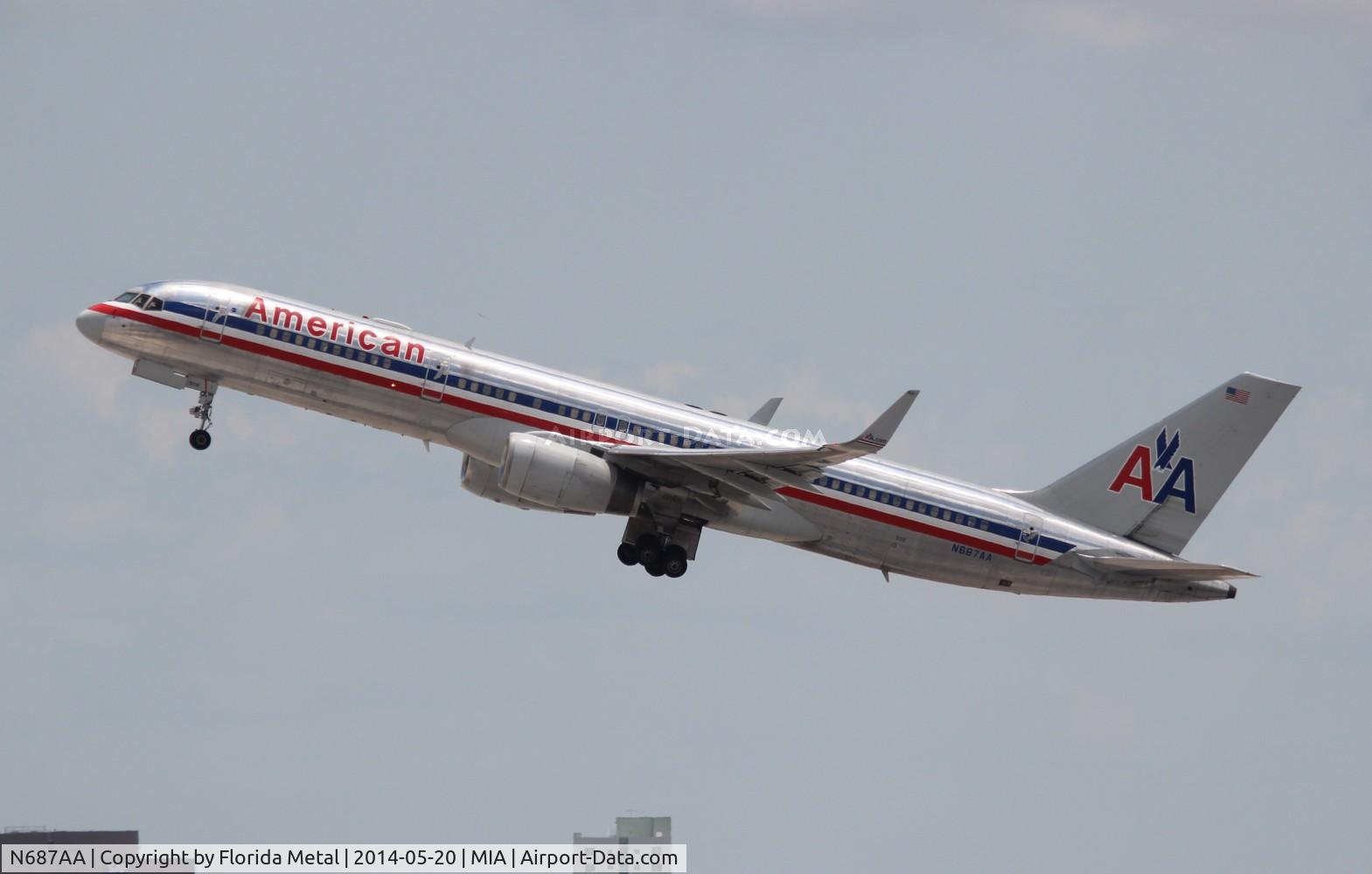 N687AA, 1993 Boeing 757-223 C/N 25695, American
