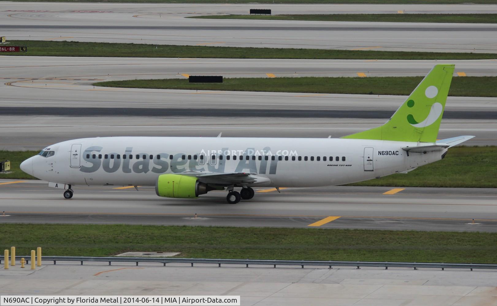 N690AC, 1998 Boeing 737-46Q C/N 29000, Solaseed