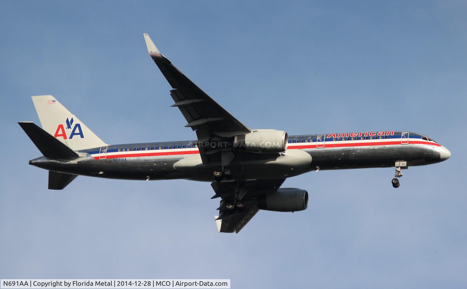 N691AA, 1993 Boeing 757-223 C/N 25697, American