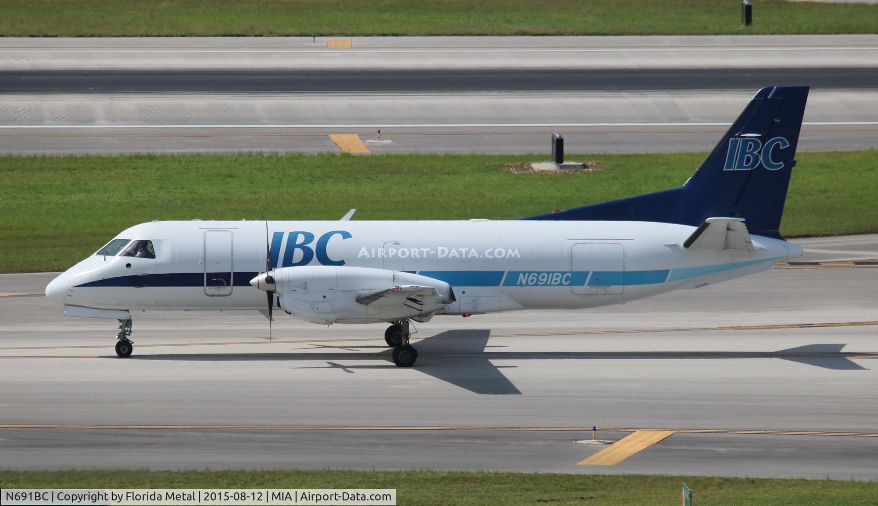 N691BC, 1985 Saab-Fairchild SF340 C/N 340A-041, IBC Saab 340