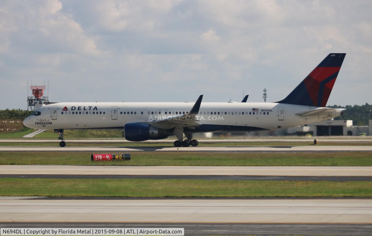 N694DL, 1998 Boeing 757-232 C/N 29726, Delta
