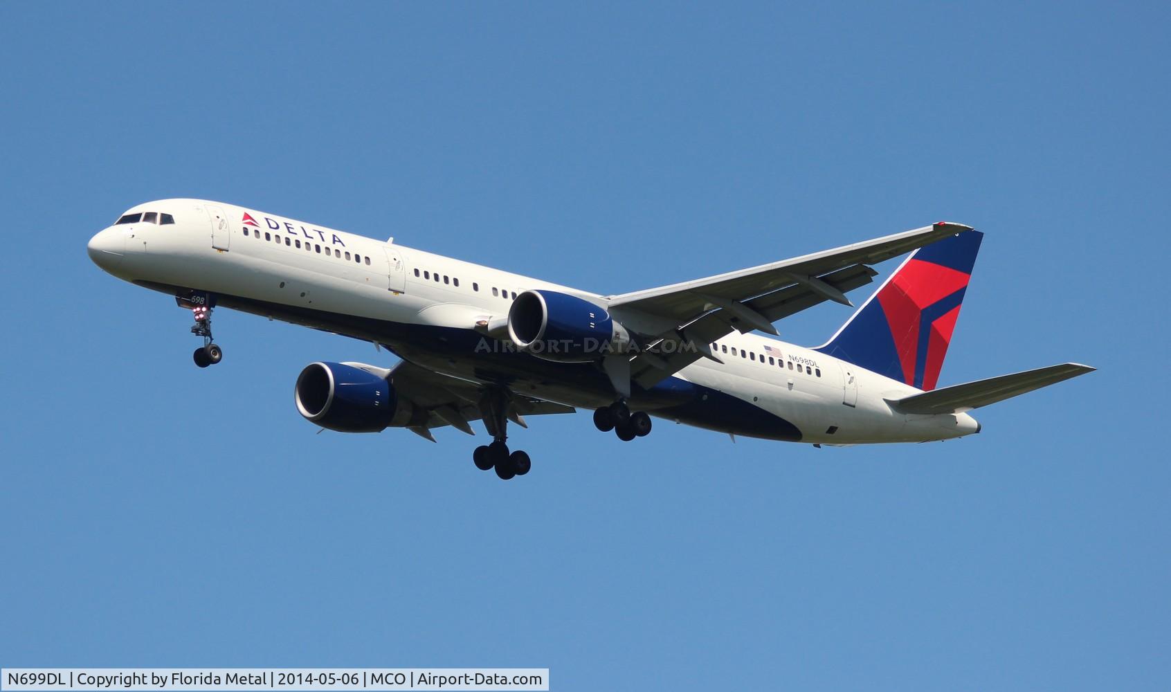 N699DL, 1999 Boeing 757-232 C/N 29970, Delta
