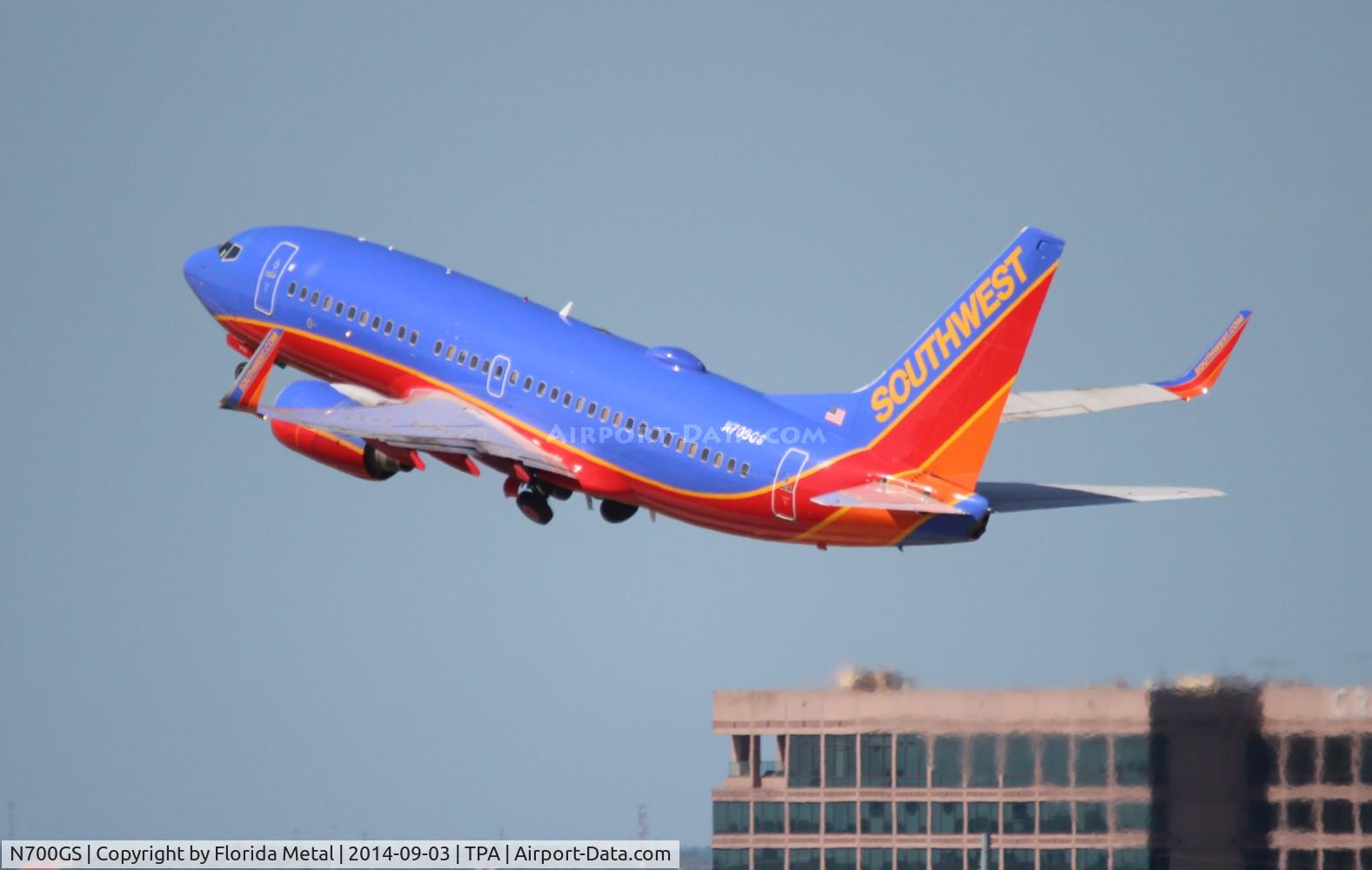 N700GS, 1997 Boeing 737-7H4 C/N 27835, Southwest