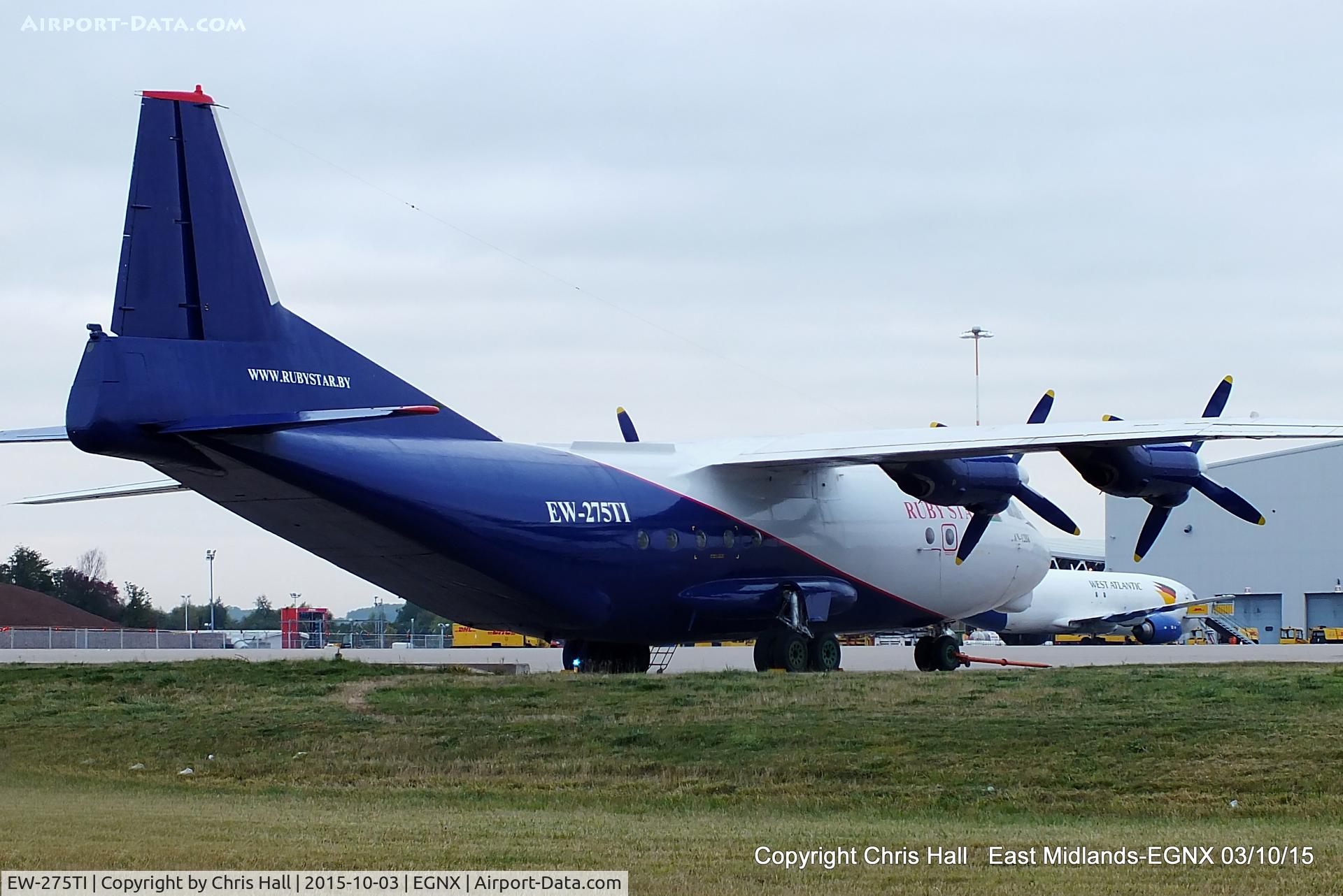 EW-275TI, 1970 Antonov An-12BK C/N 00347210, Rubystar Air