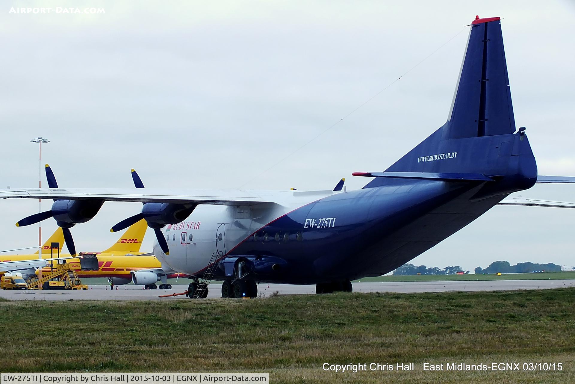 EW-275TI, 1970 Antonov An-12BK C/N 00347210, Rubystar Air