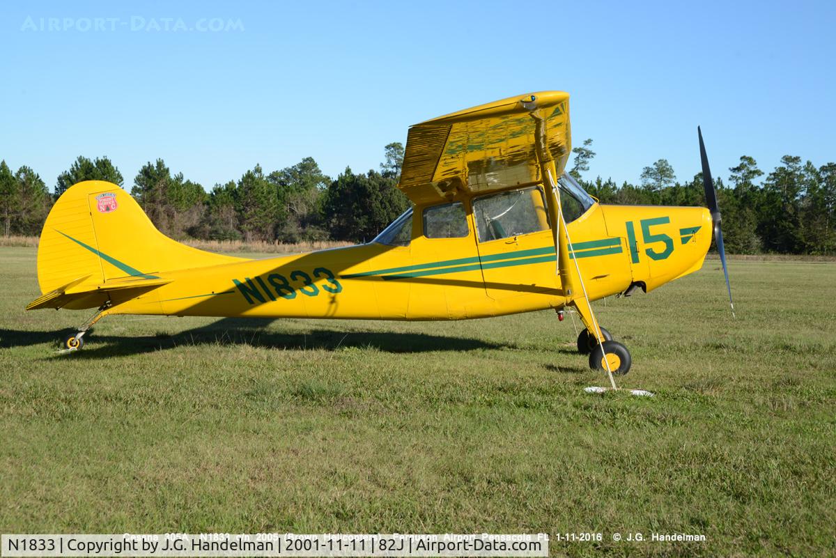 N1833, 1964 Cessna Ector 305A C/N 2005, At Ferguson Airport Pensacola FL