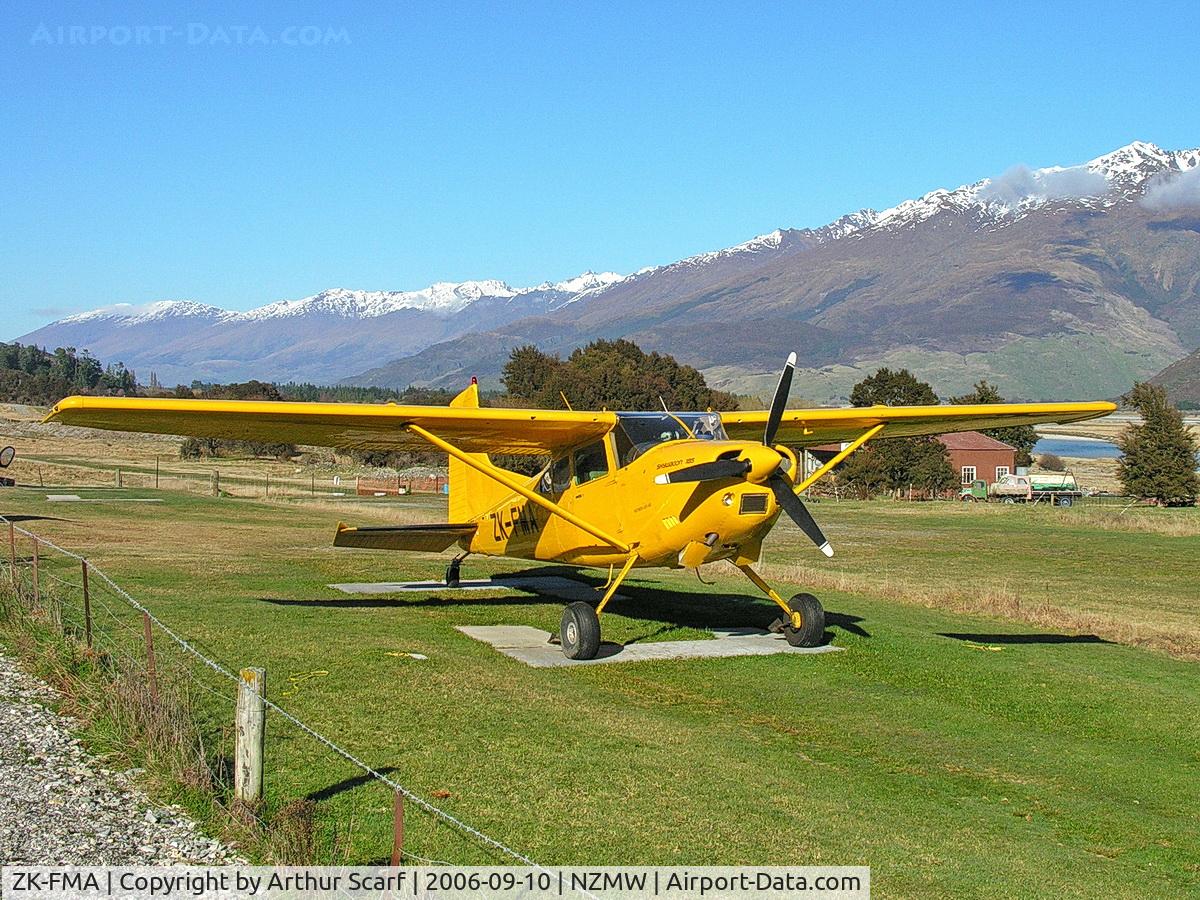 ZK-FMA, Cessna A185F Skywagon 185 C/N 18503513, ZK-MFA Makarora Airstrip NZ 2006