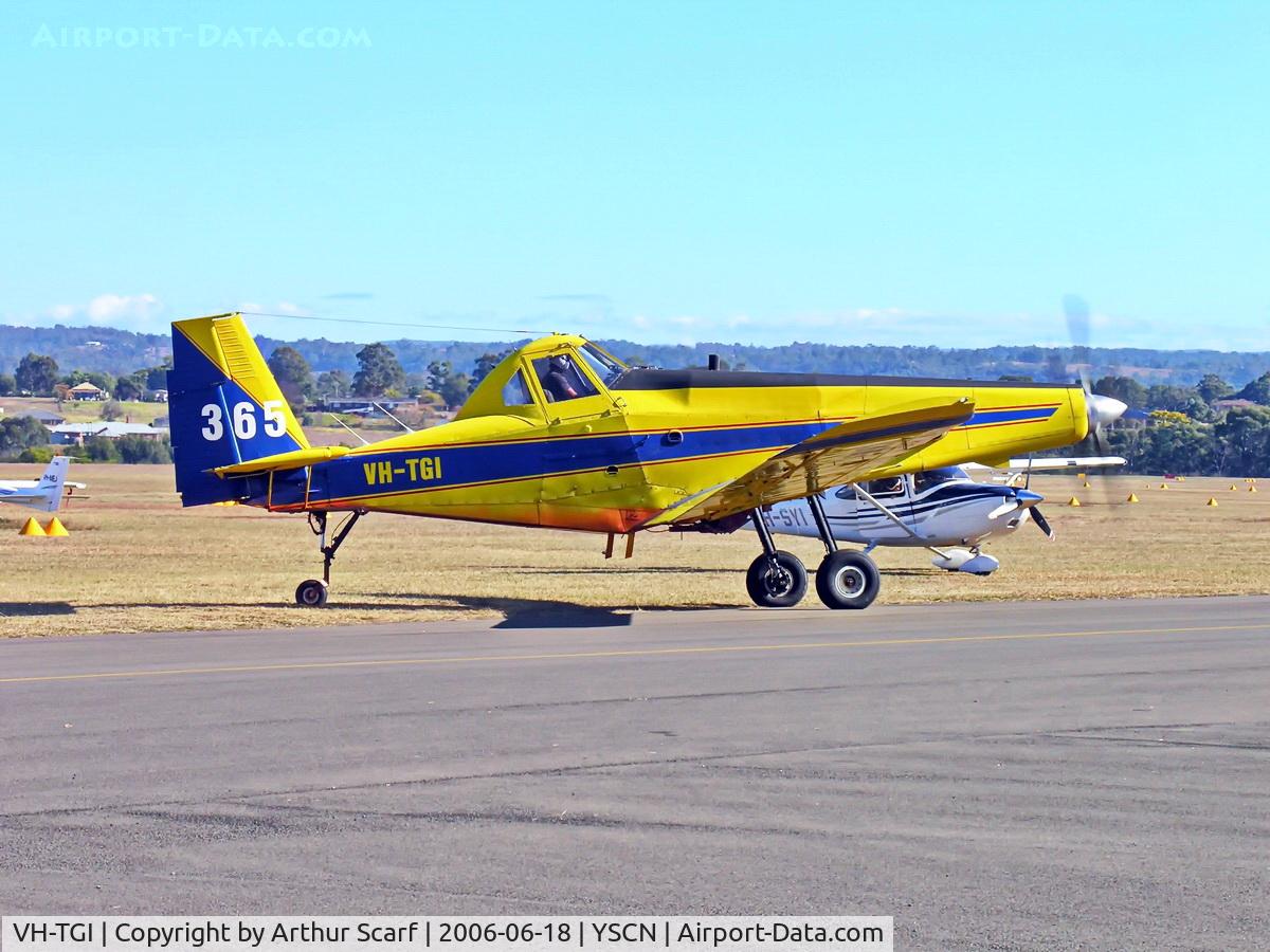 VH-TGI, 1985 PZL-Mielec M-18A Dromader Turbo C/N 1Z015-15, VH-TGI Camden NSW 2006