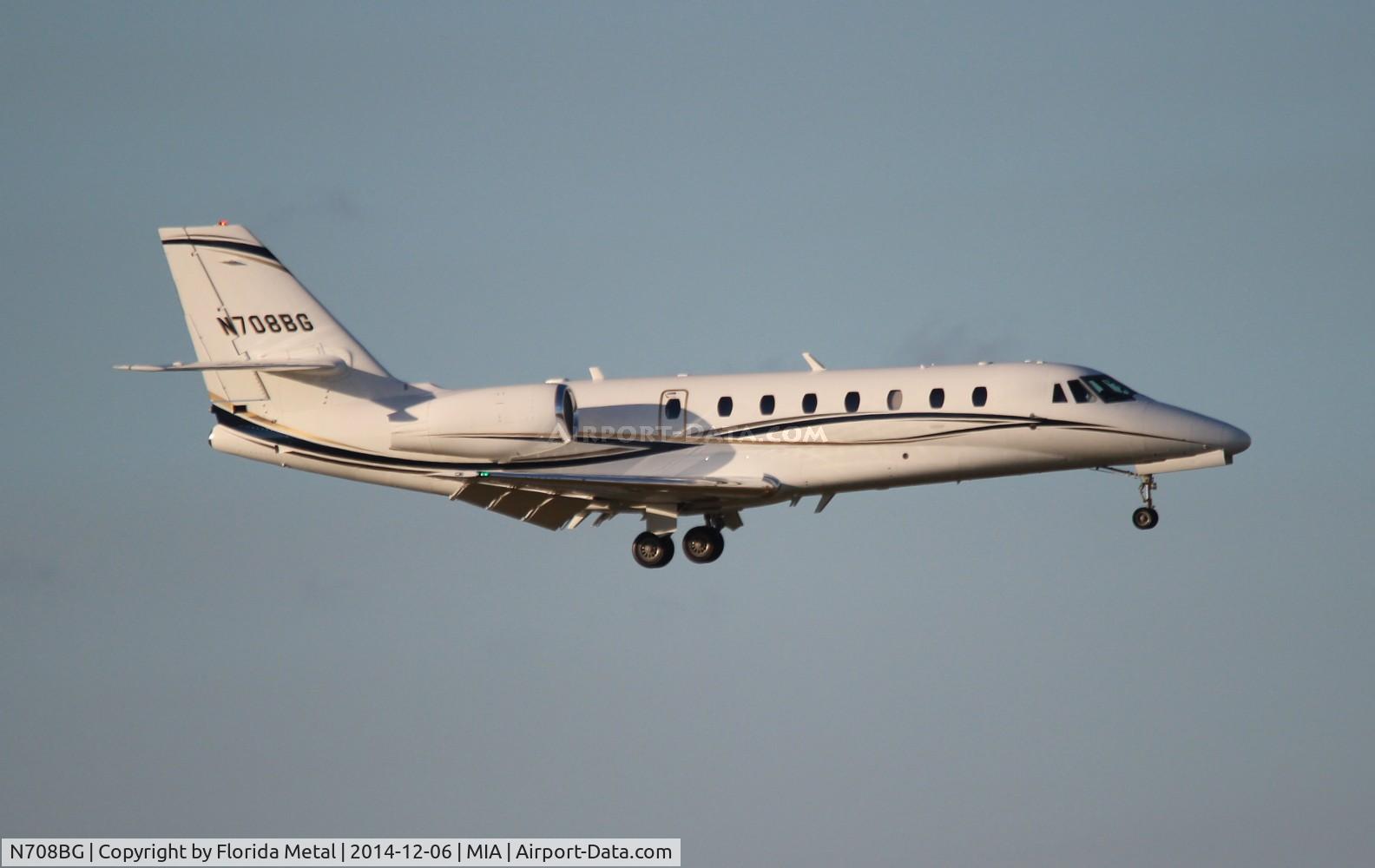 N708BG, 2012 Cessna 680 Citation Sovereign C/N 680-0325, Citation Sovereign