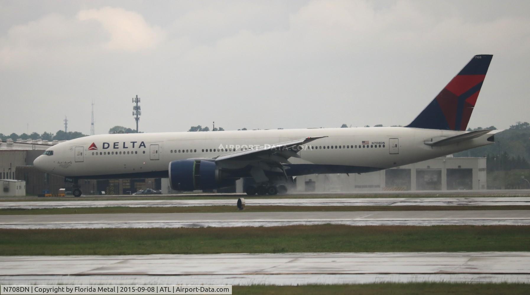 N708DN, 2009 Boeing 777-232/LR C/N 39254, Delta