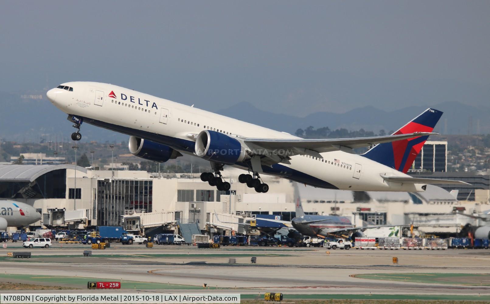 N708DN, 2009 Boeing 777-232/LR C/N 39254, Delta