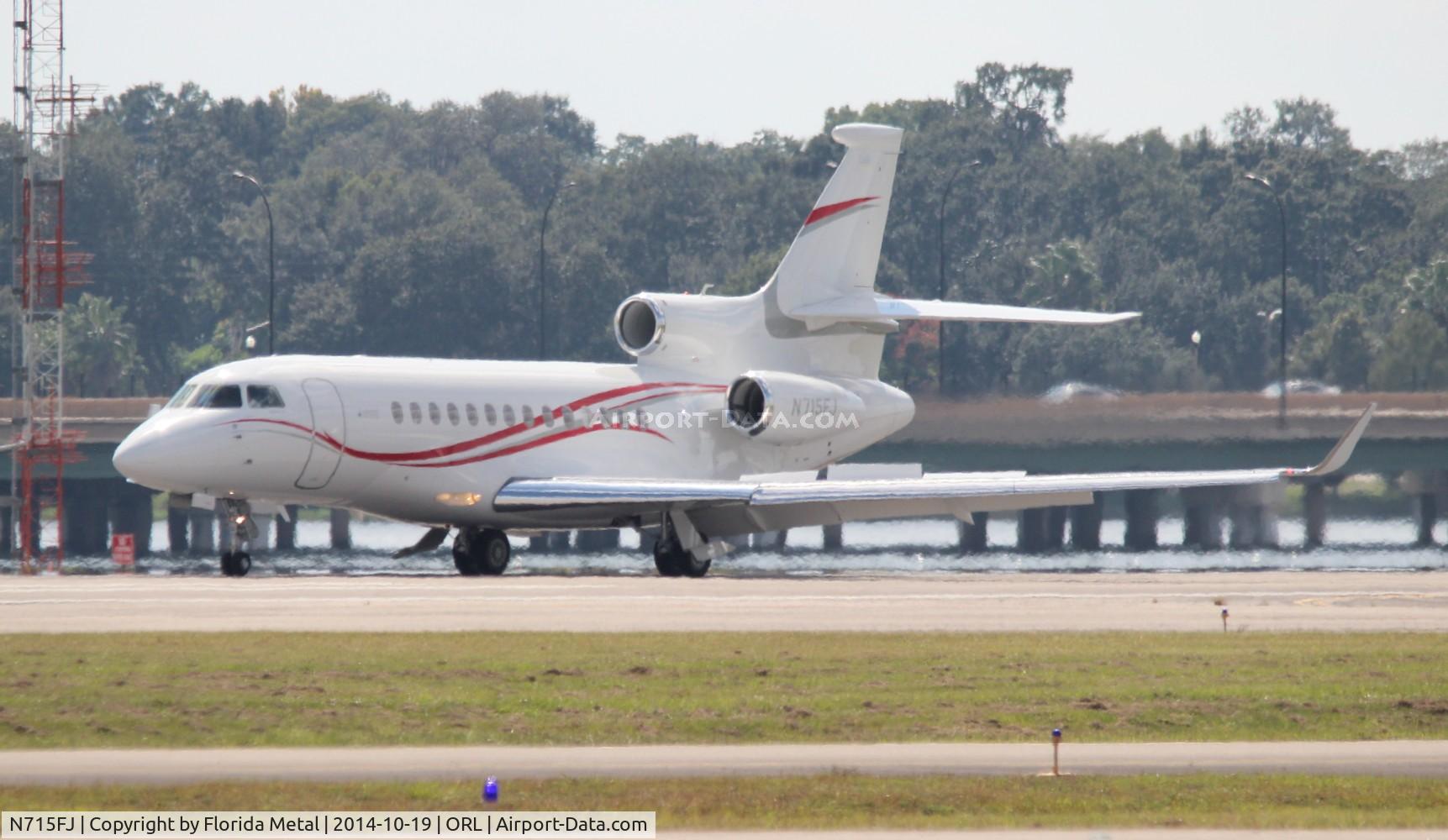 N715FJ, 2013 Dassault Falcon 7X C/N 215, Falcon 7X