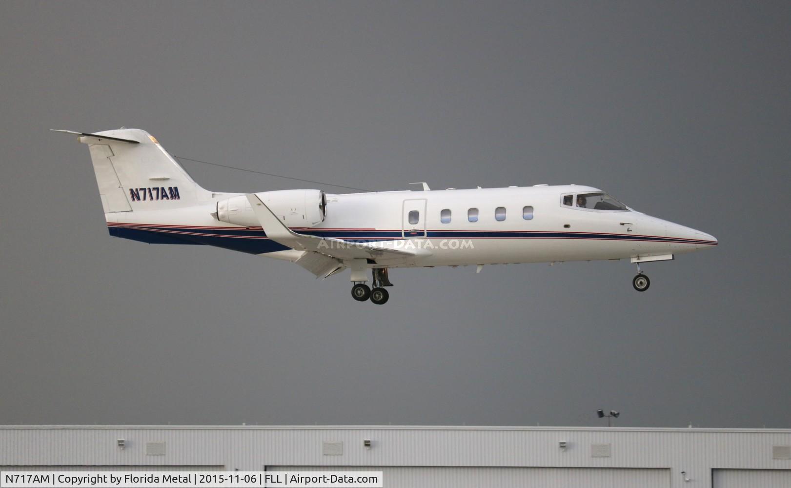 N717AM, 1984 Gates Learjet 55 C/N 100, Lear 55