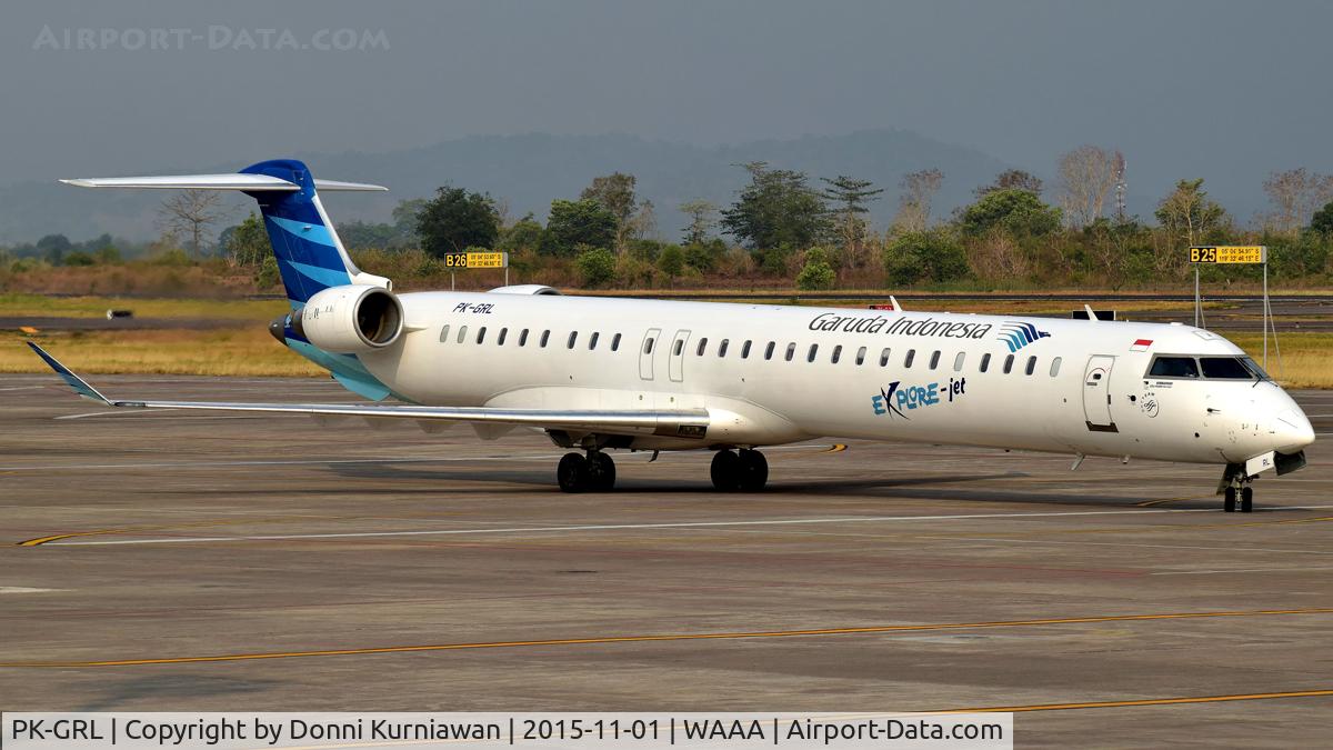 PK-GRL, 2013 Bombardier CRJ-1000 (CL-600-2E25) C/N 19034, -.-.-.-.