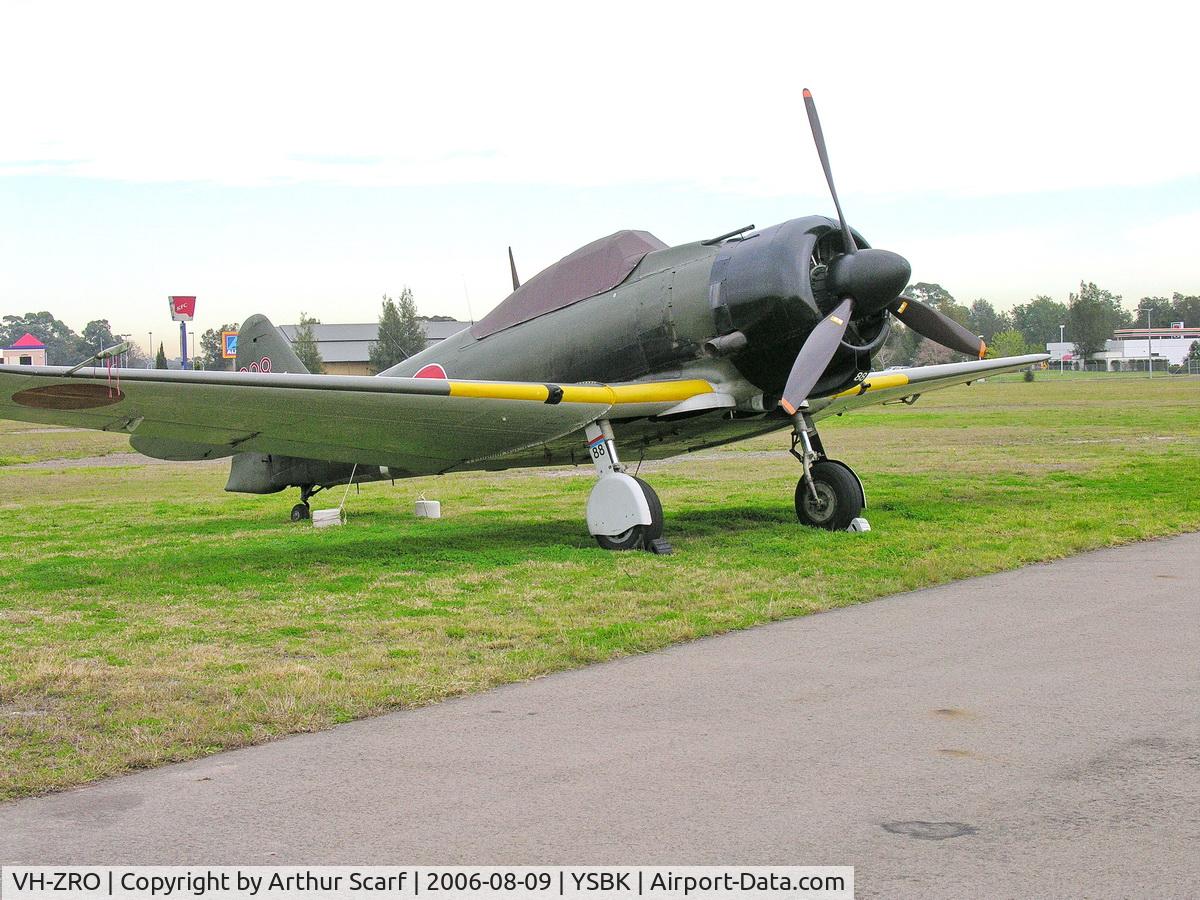 VH-ZRO, 1944 Canadian Car & Foundry T-6 Harvard Mk.4 C/N CCF4-153, VH-ZRO Bankstown NSW 2006