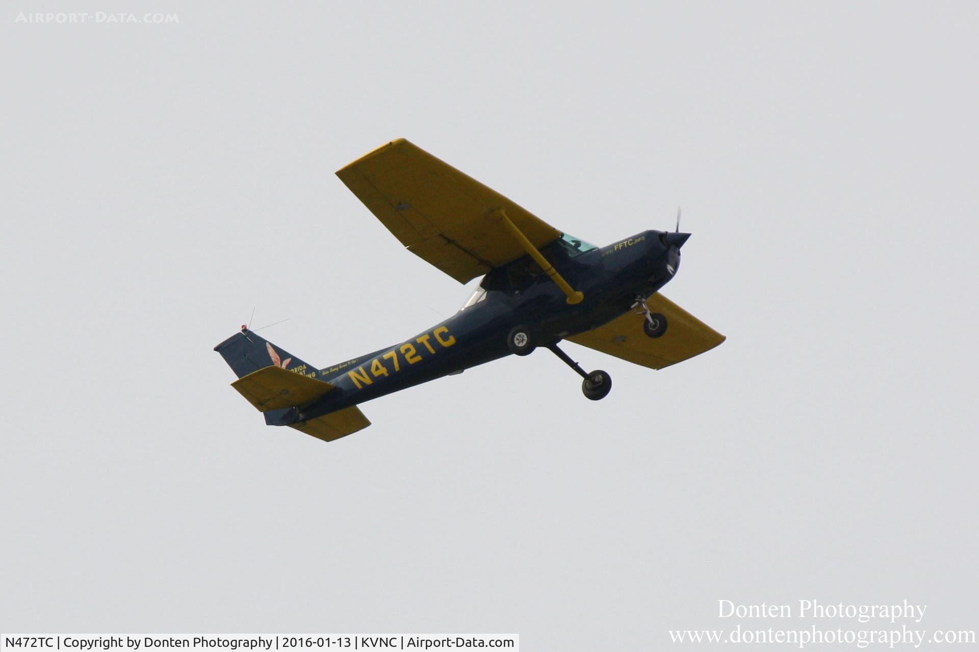 N472TC, 1977 Cessna 152 C/N 15279792, Cessna 152 (N472TC) departs Venice Municipal Airport
