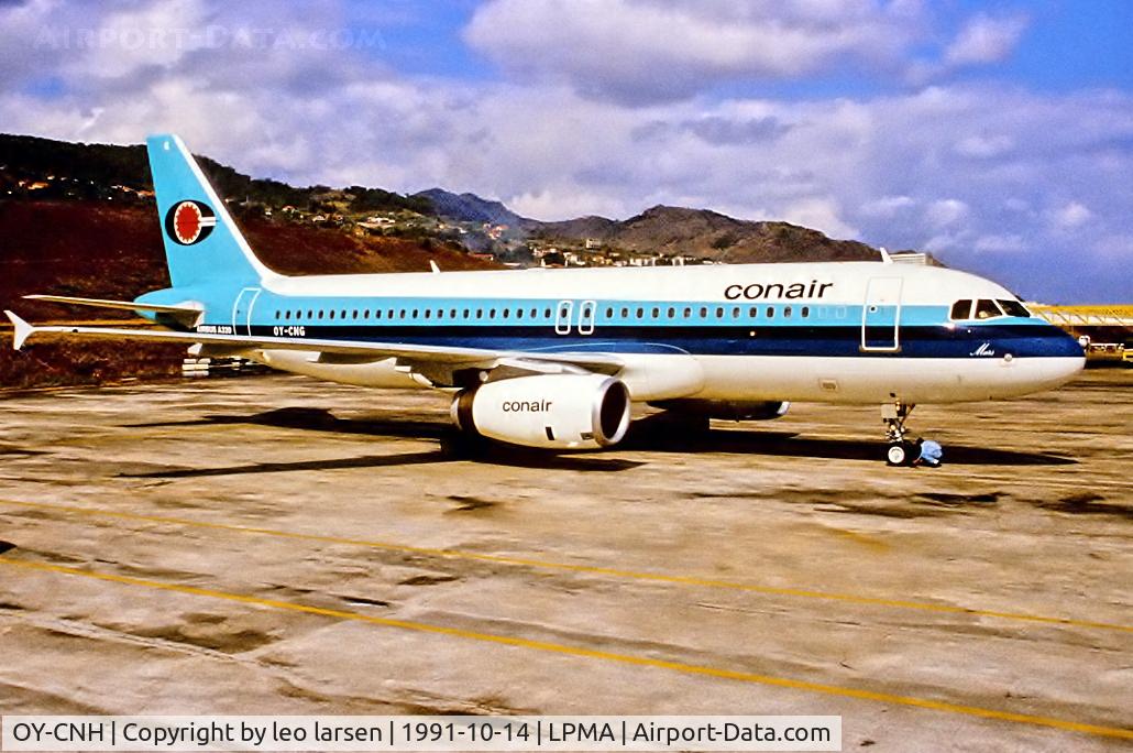OY-CNH, 1991 Airbus A320-231 C/N 179, Funchal 14.10.91