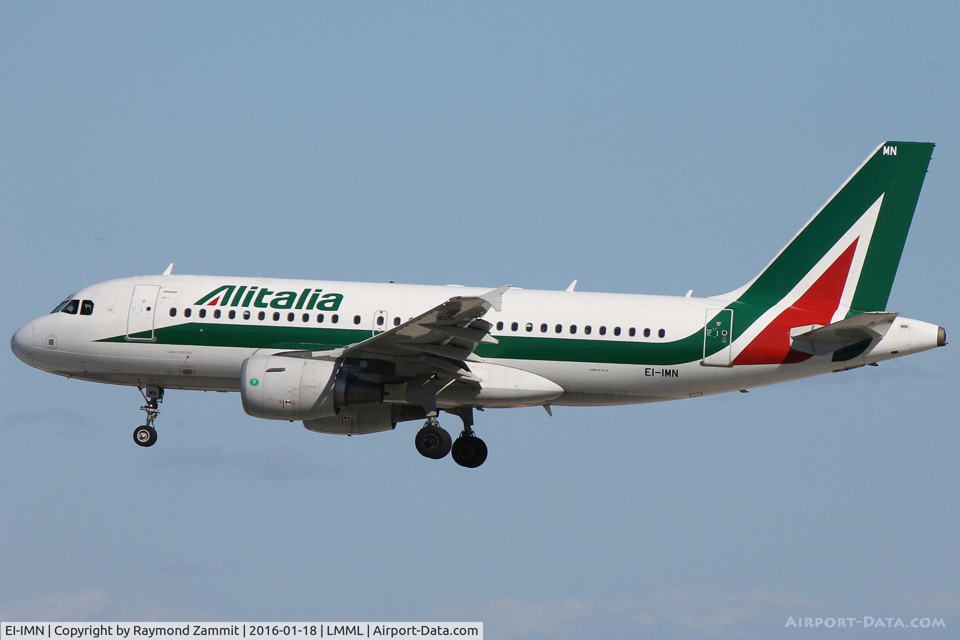 EI-IMN, 2011 Airbus A319-111 C/N 4764, A319 EI-IMN Alitalia