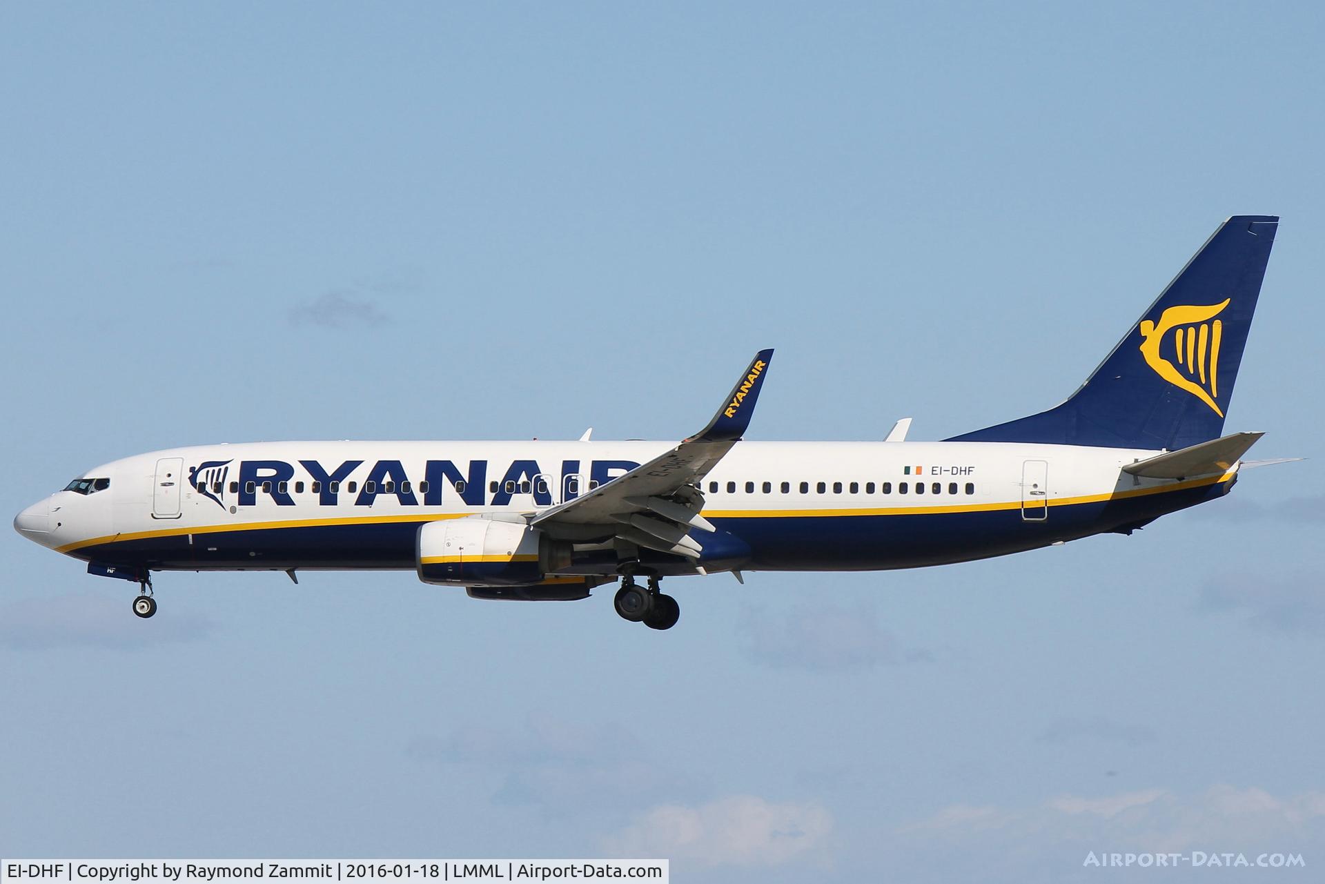 EI-DHF, 2005 Boeing 737-8AS C/N 33575, B737-800 EI-DHF Ryanair