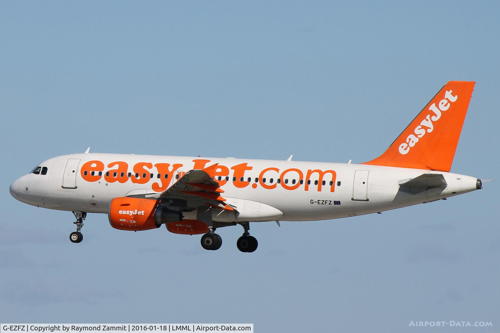 G-EZFZ, 2010 Airbus A319-111 C/N 4425, A319 G-EZFZ Easyjet