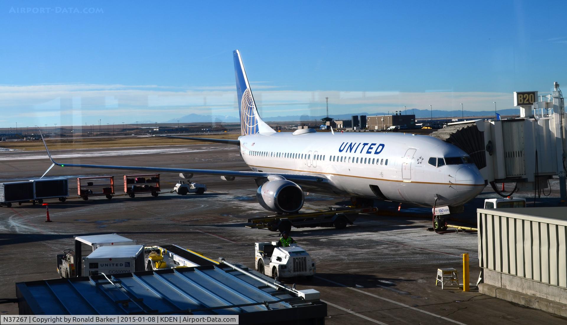 N37267, 2001 Boeing 737-824 C/N 31586, Gate B20 Denver