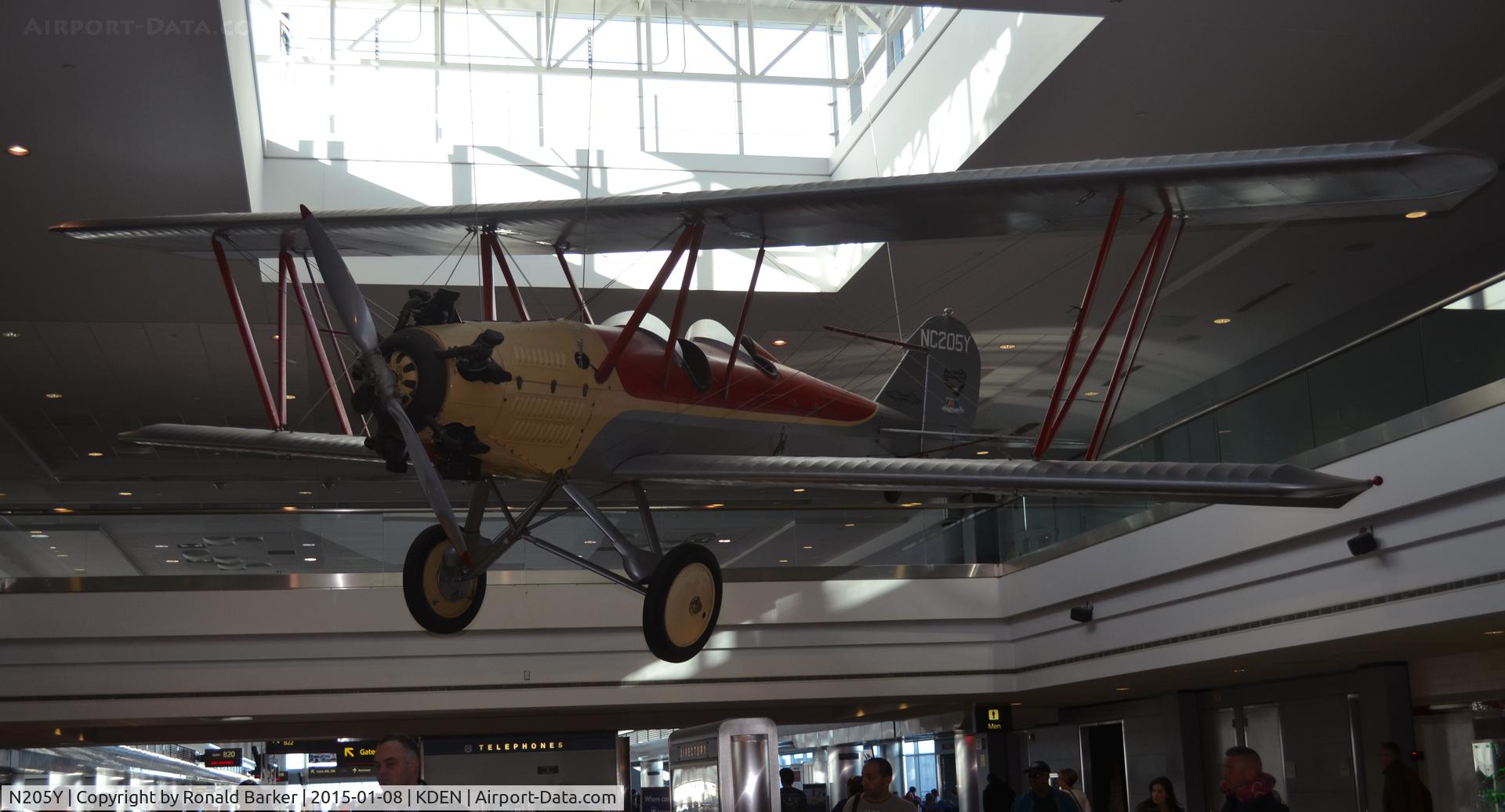 N205Y, 1963 Alexander Eaglerock A-14 C/N 977, Denver - Hanging from the ceiling