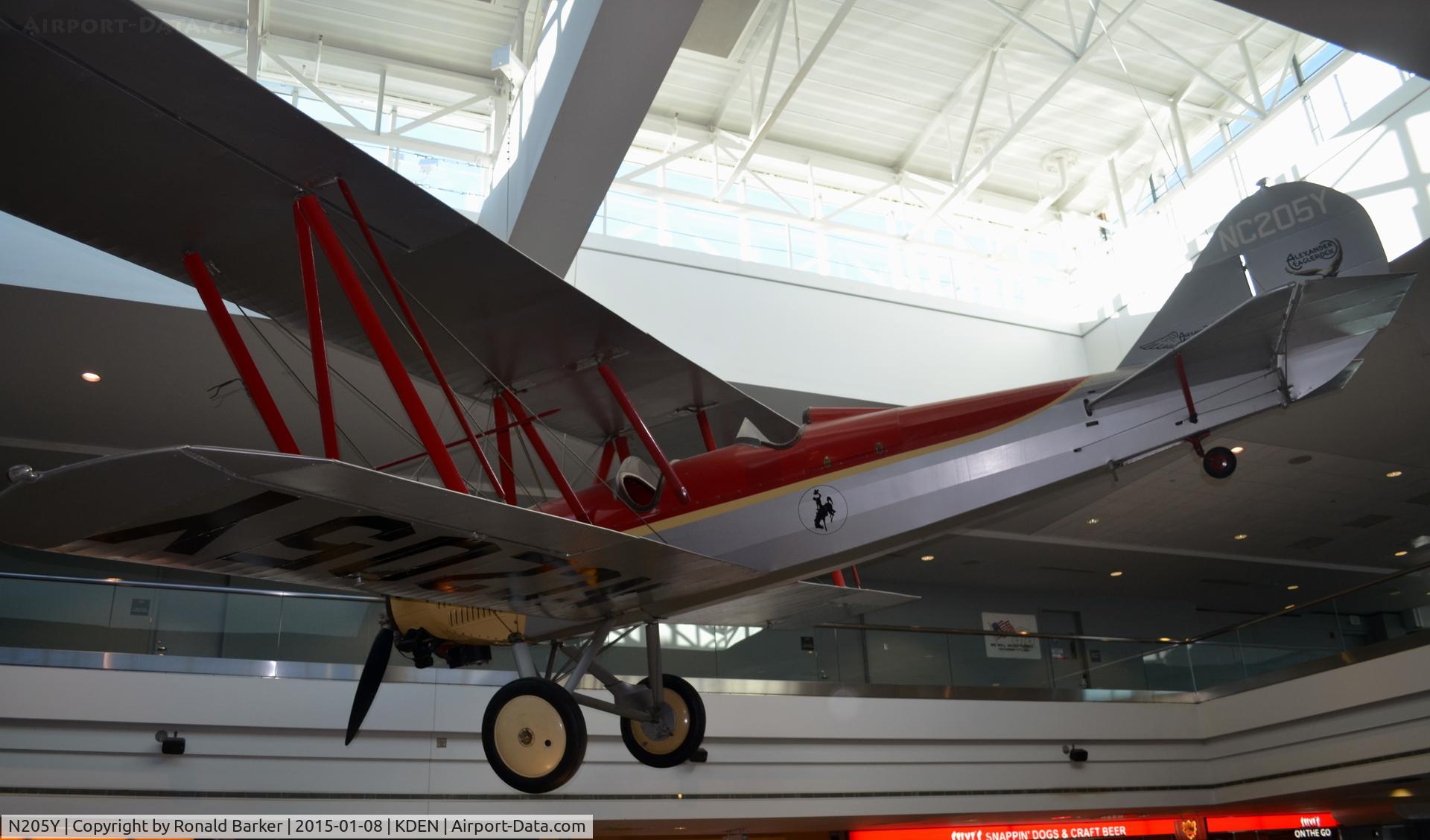 N205Y, 1963 Alexander Eaglerock A-14 C/N 977, Denver - Hanging from the ceiling