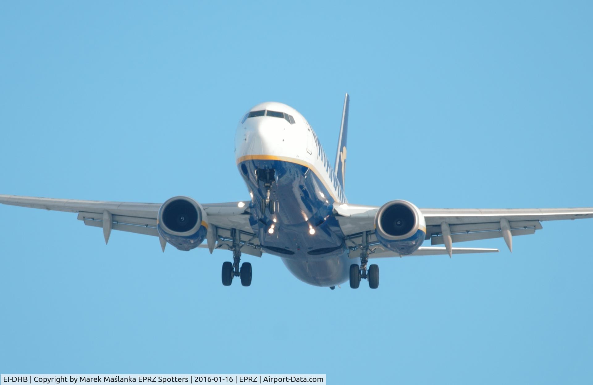 EI-DHB, 2005 Boeing 737-8AS C/N 33572, RyanairBoening737-8asEI-DHB
