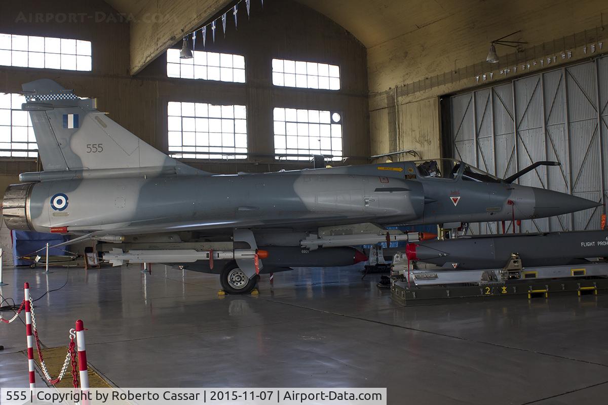 555, Dassault Mirage 2000-5EG C/N 555, Hellenic Air Force Days 2015 - Tanagra Air Base