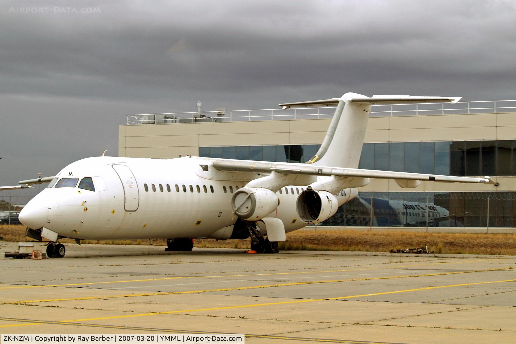 ZK-NZM, 1990 British Aerospace BAe.146-300 C/N E3173, BAe 146-300 [E3173] Melbourne-Tullamarine~VH 20/03/2007