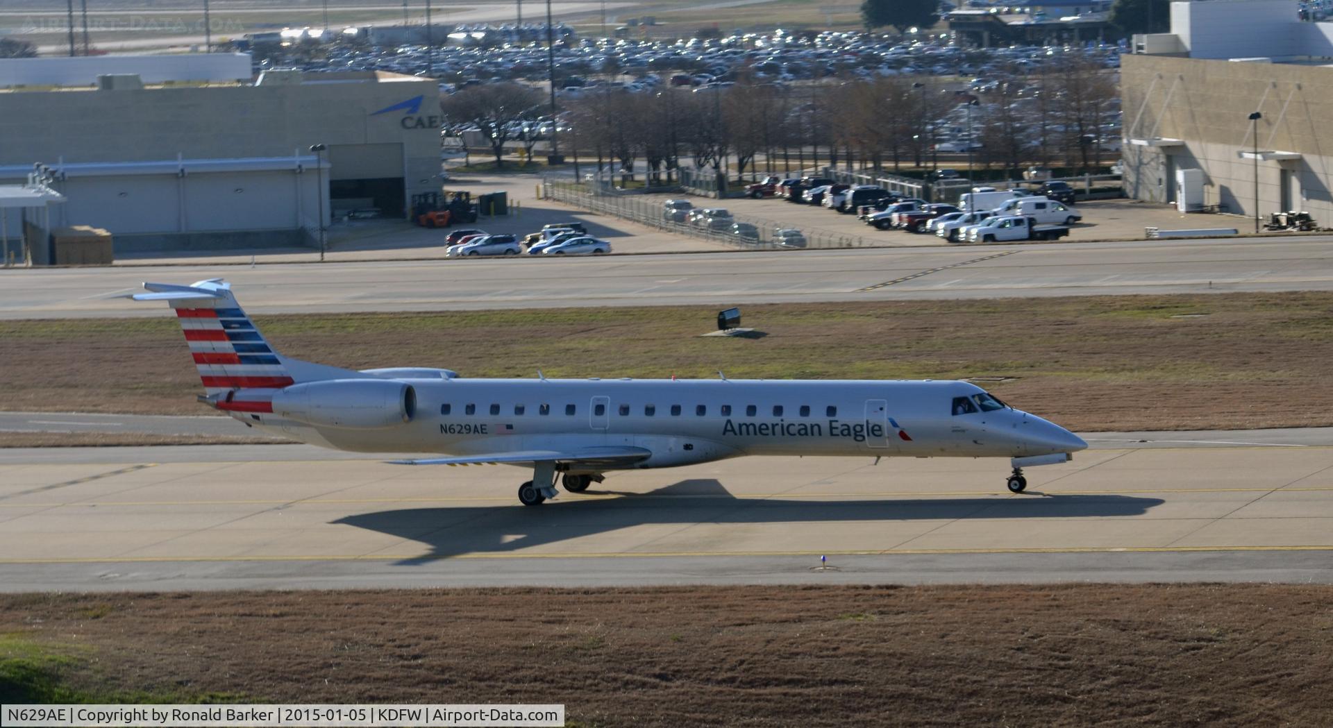 N629AE, 1999 Embraer ERJ-145LR (EMB-145LR) C/N 145130, Taxi DFW