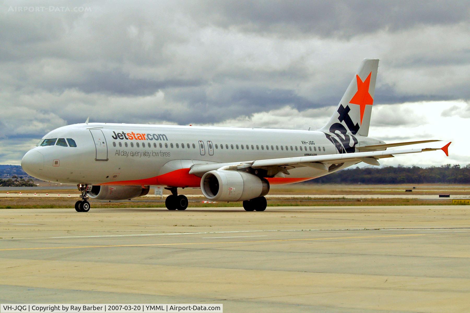 VH-JQG, 2004 Airbus A320-232 C/N 2169, Airbus A320-232 [2169] (Jetstar Airways) Melbourne-Tullamarine~VH 20/03/2007