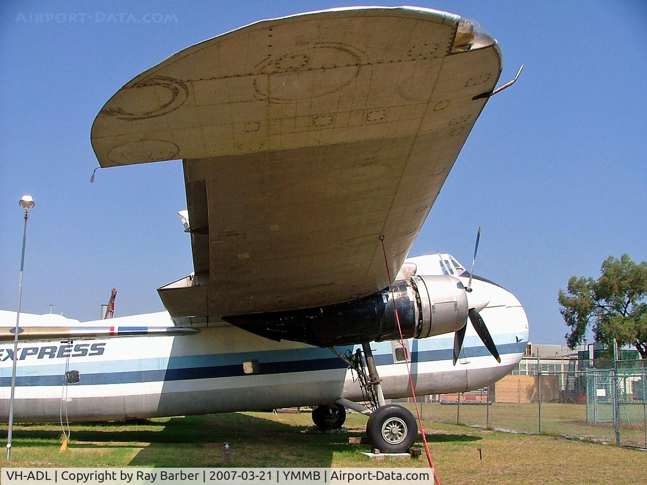 VH-ADL, Bristol 170 Freighter Mk.31 C/N 13193, Bristol B.170 Mk.31 Freighter [13193] Melbourne-Moorabbin~VH 21/03/2007