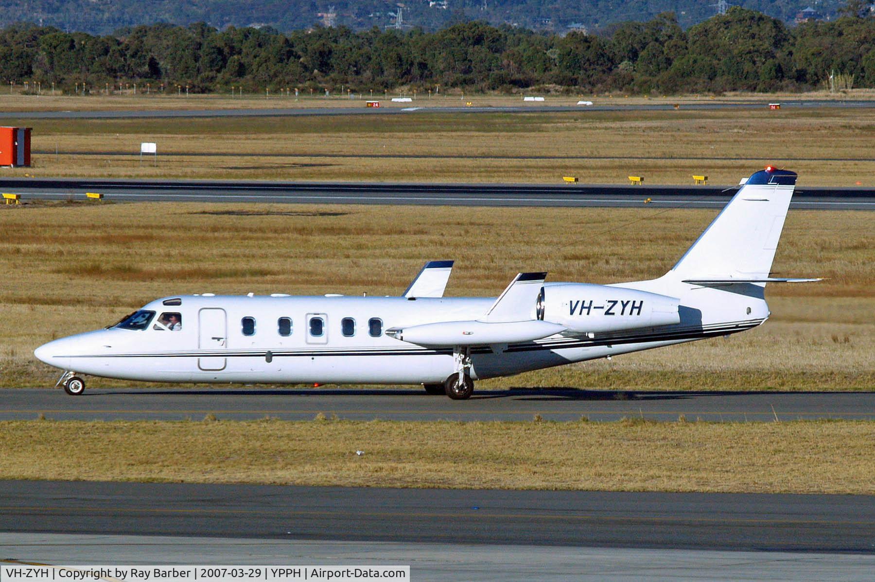VH-ZYH, 1983 Israel Aircraft Industries IAI-1124A Westwind II C/N 376, IAI 1124-2 Westwind [376] (Kestral Aviation) Perth-International~VH 29/03/2007