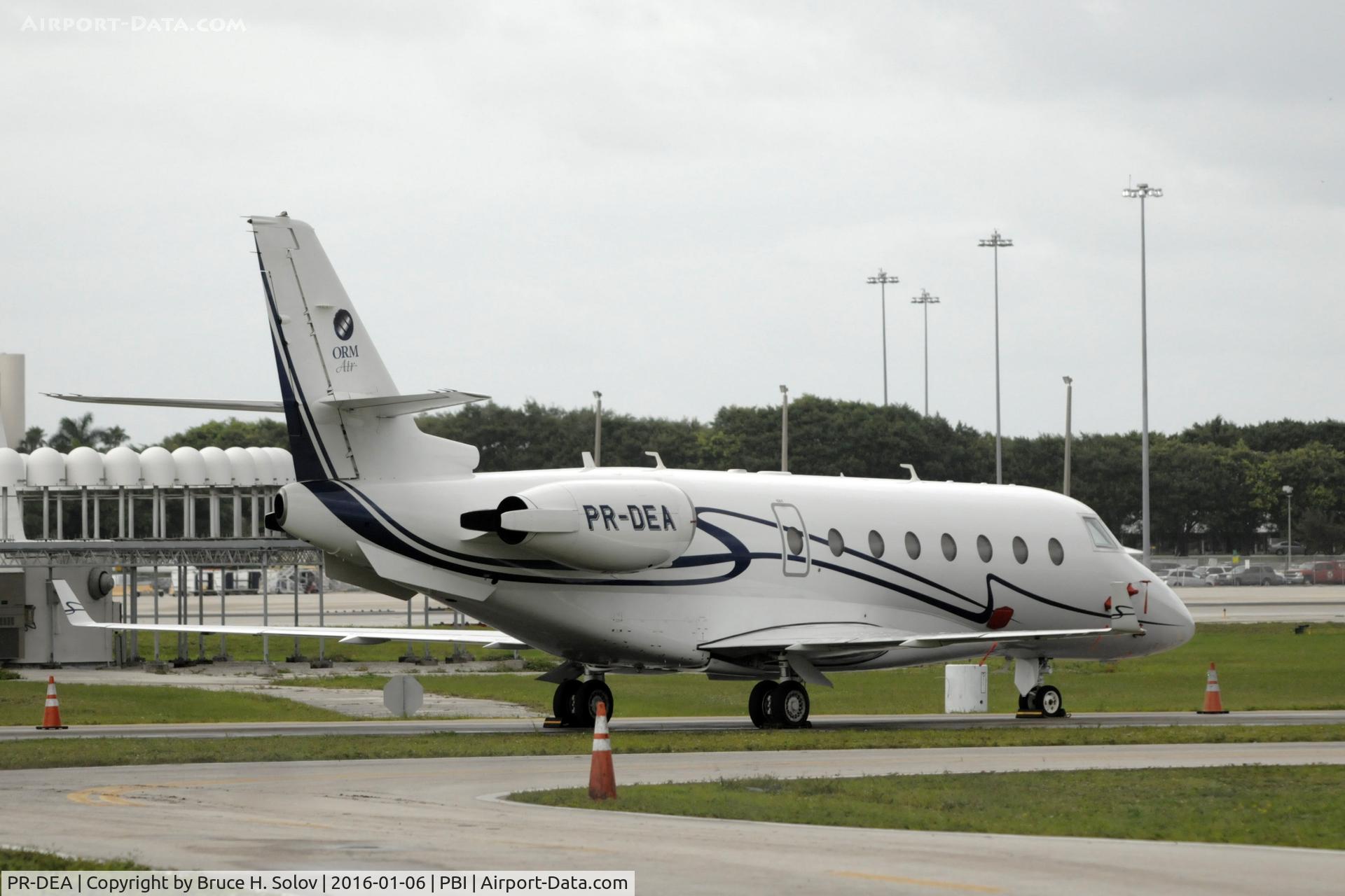 PR-DEA, 2010 Gulfstream Aerospace G200 C/N 250, Parked at PBI