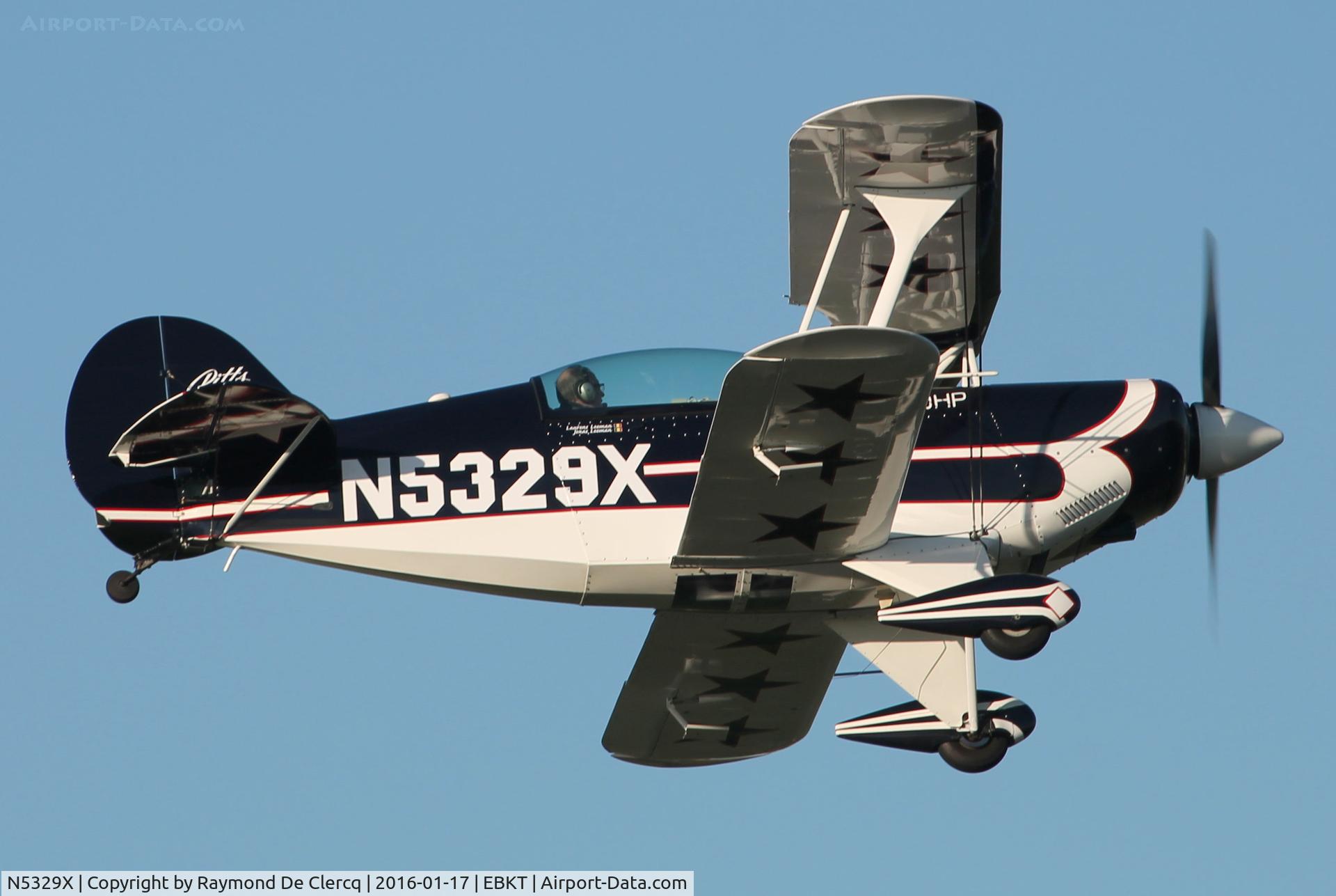 N5329X, Aerotek Pitts S-2B Special C/N 5056, Landing at Wevelgem.