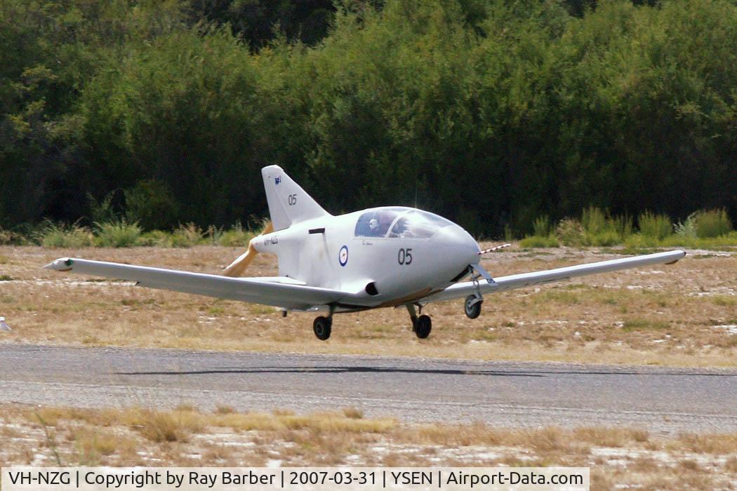 VH-NZG, 2004 Bede BD-5B C/N BD-5963, Bede BD-5B [BD-5963] Serpentine~VH 31/03/2007 Pilot Peter Gilbertson.