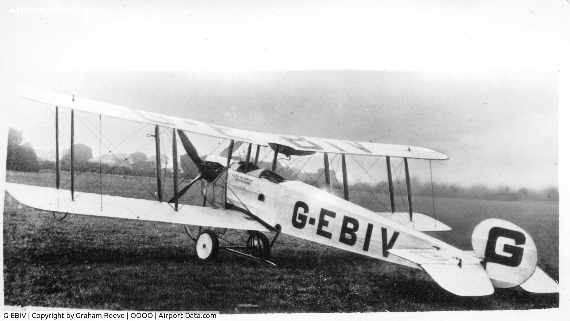 G-EBIV, Avro 548A C/N 5102, Recently discovered picture.