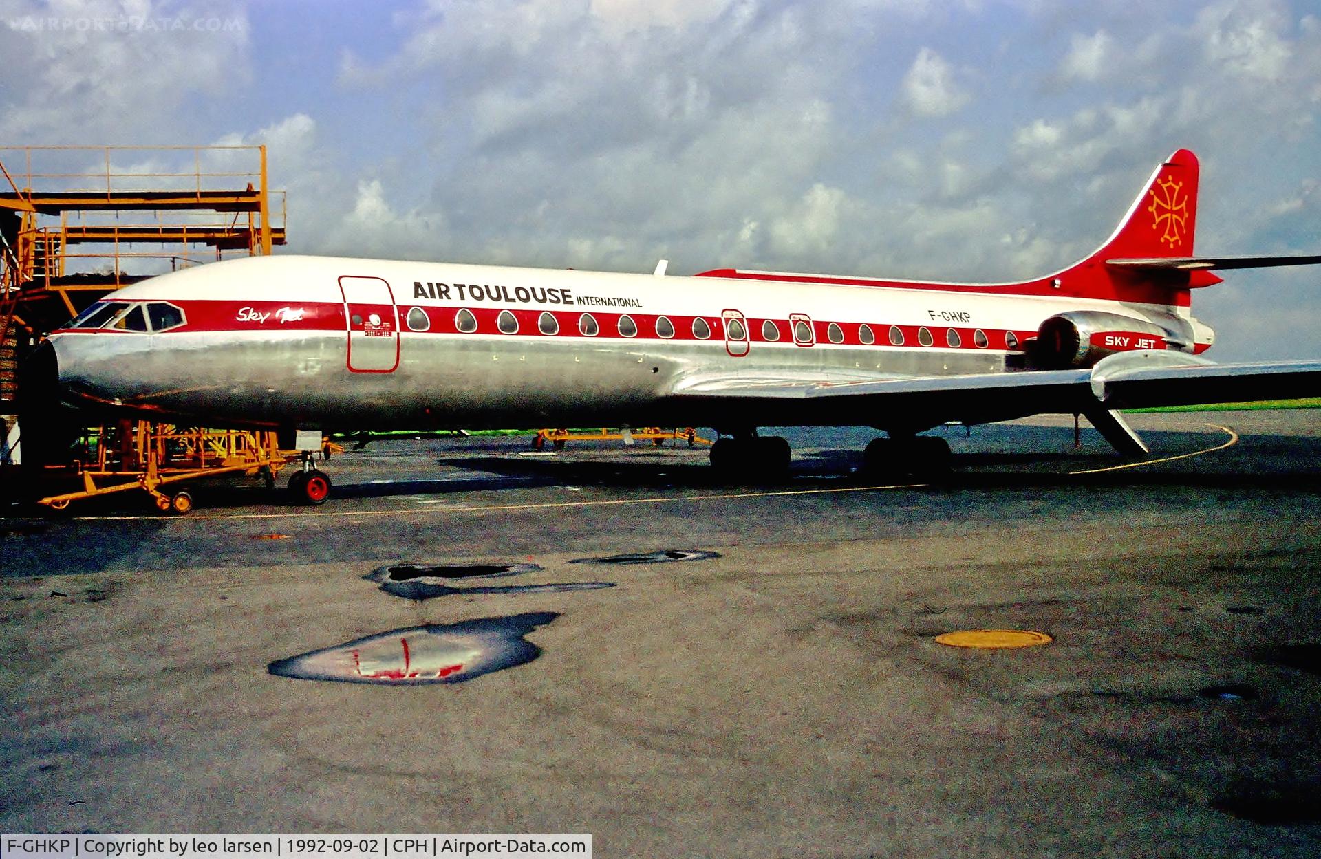 F-GHKP, 1970 Sud Aviation SE-210 Caravelle 10B3 Super B C/N 268, Copenhagen 2.9.92