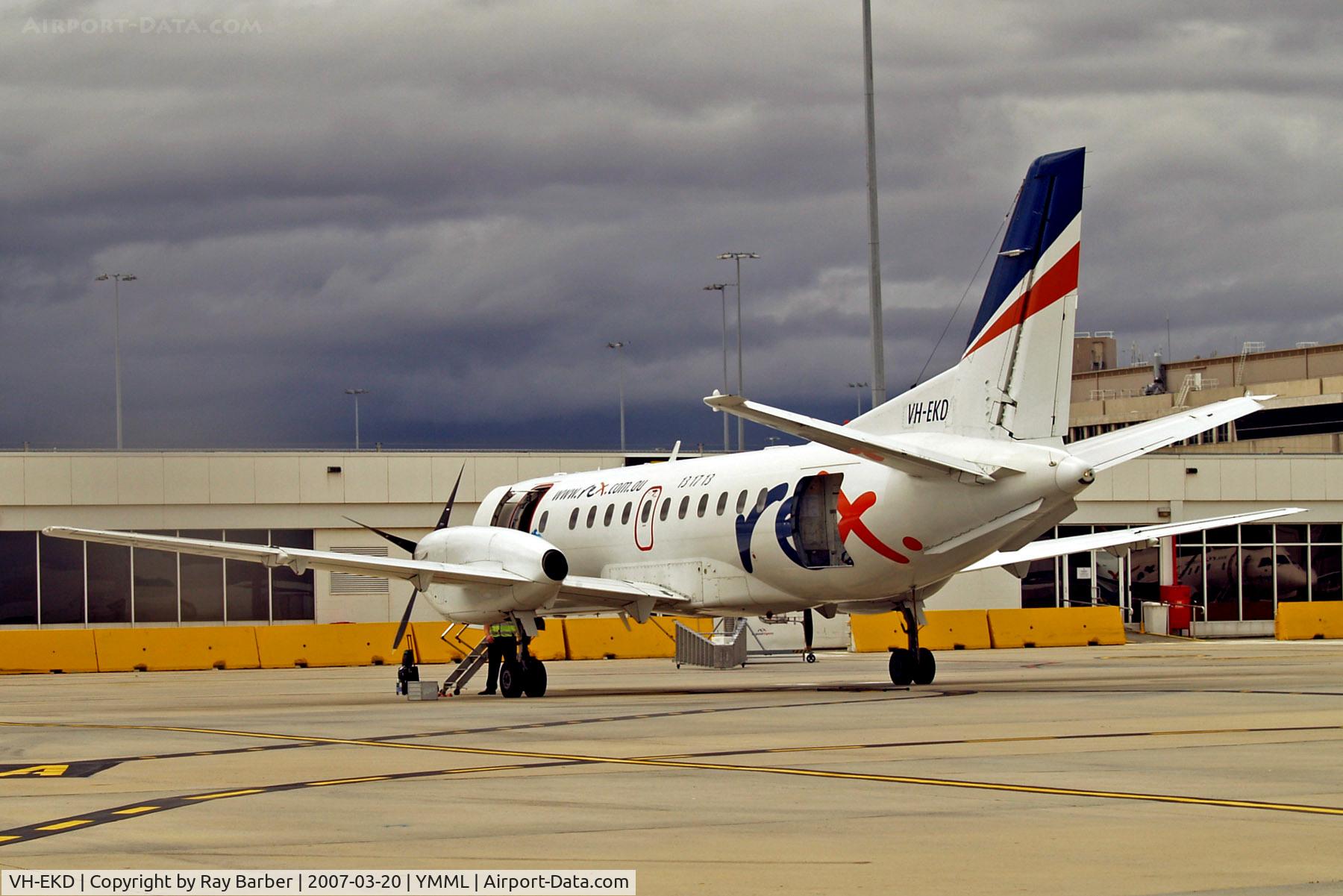 VH-EKD, 1989 Saab 340A C/N 340A-155A, SAAB-Scania 340A [155] (Regional Express) Melbourne-Tullamarine~VH 20/03/2007