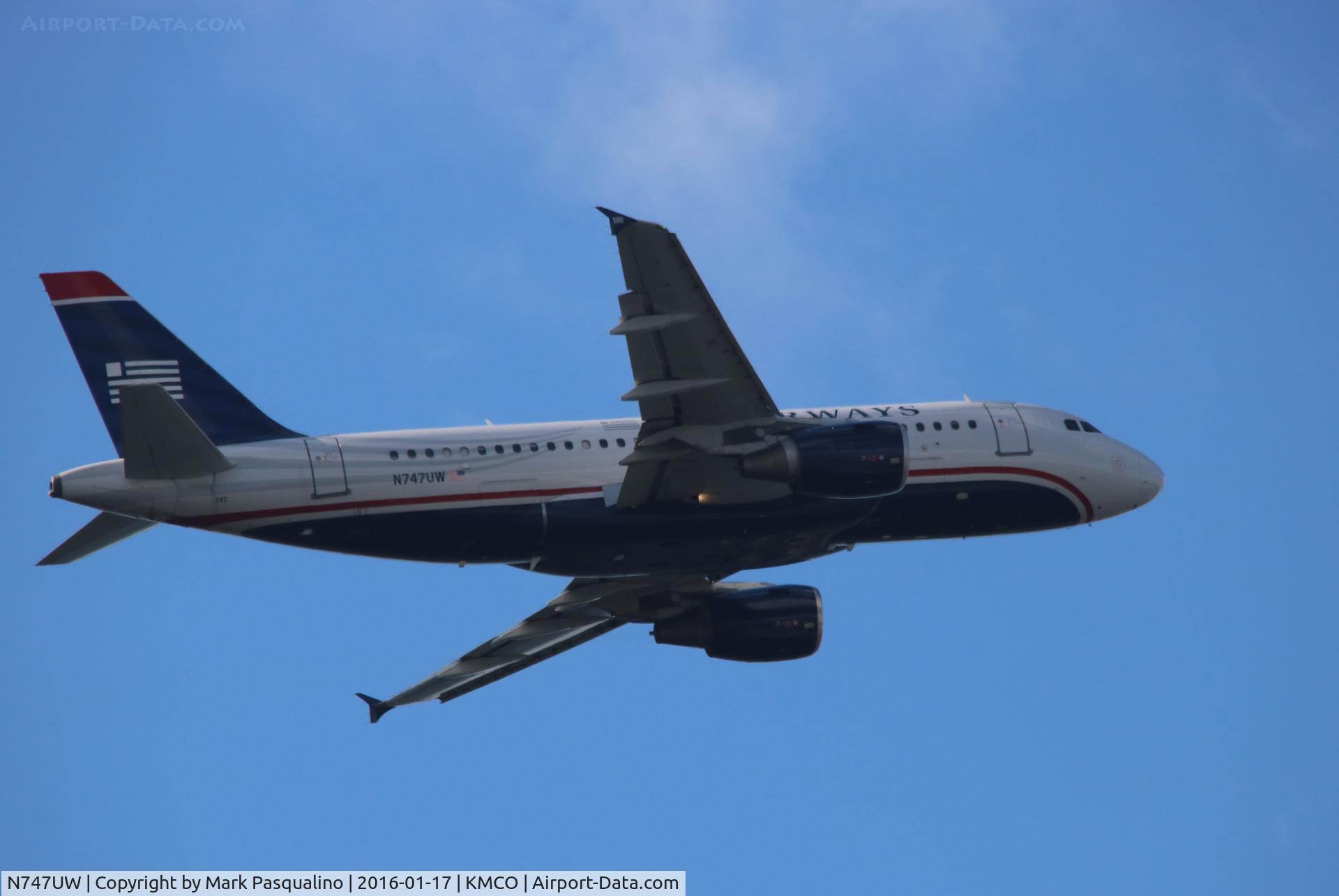 N747UW, 2000 Airbus A319-112 C/N 1301, Airbus A319