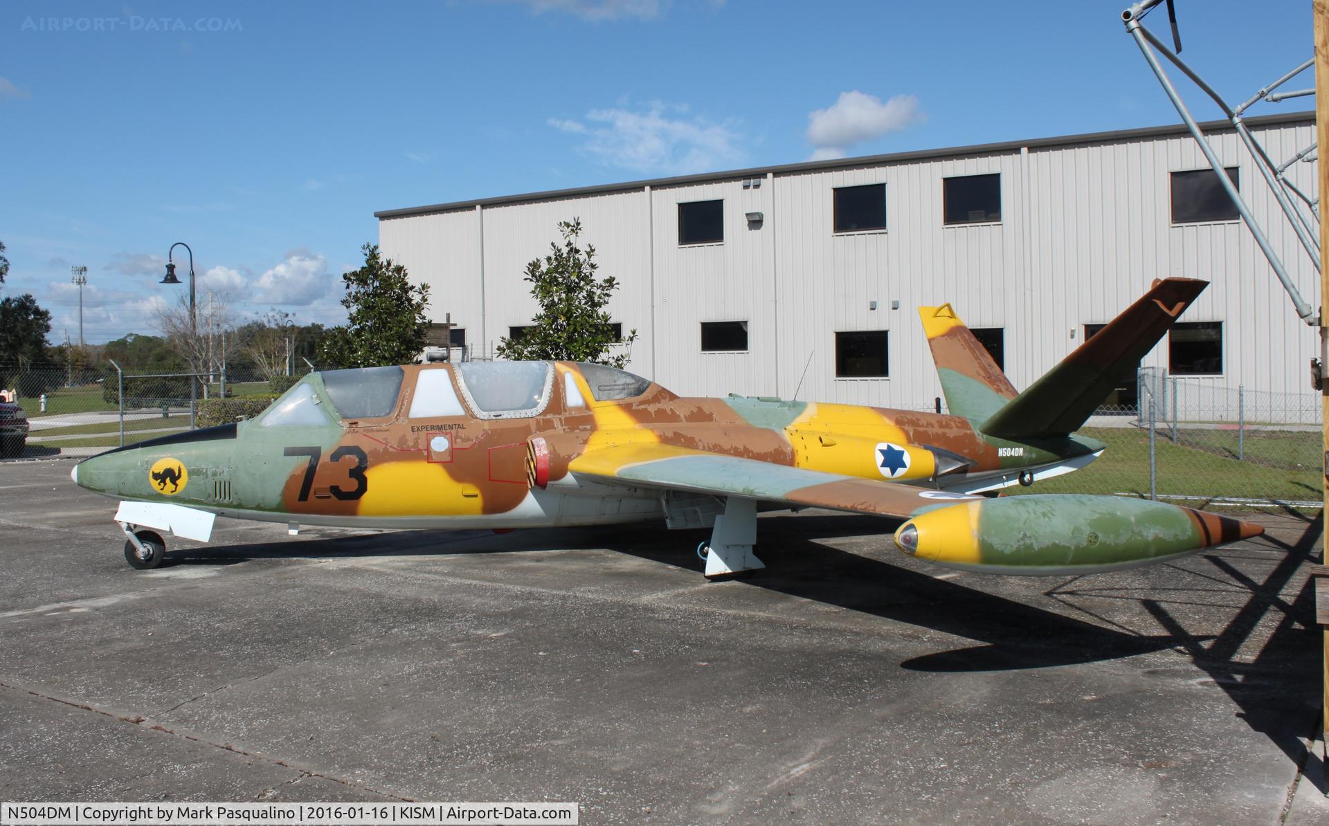N504DM, 1966 Fouga (Valmet) CM-170R Magister C/N FM-73, Fouga CM-170R