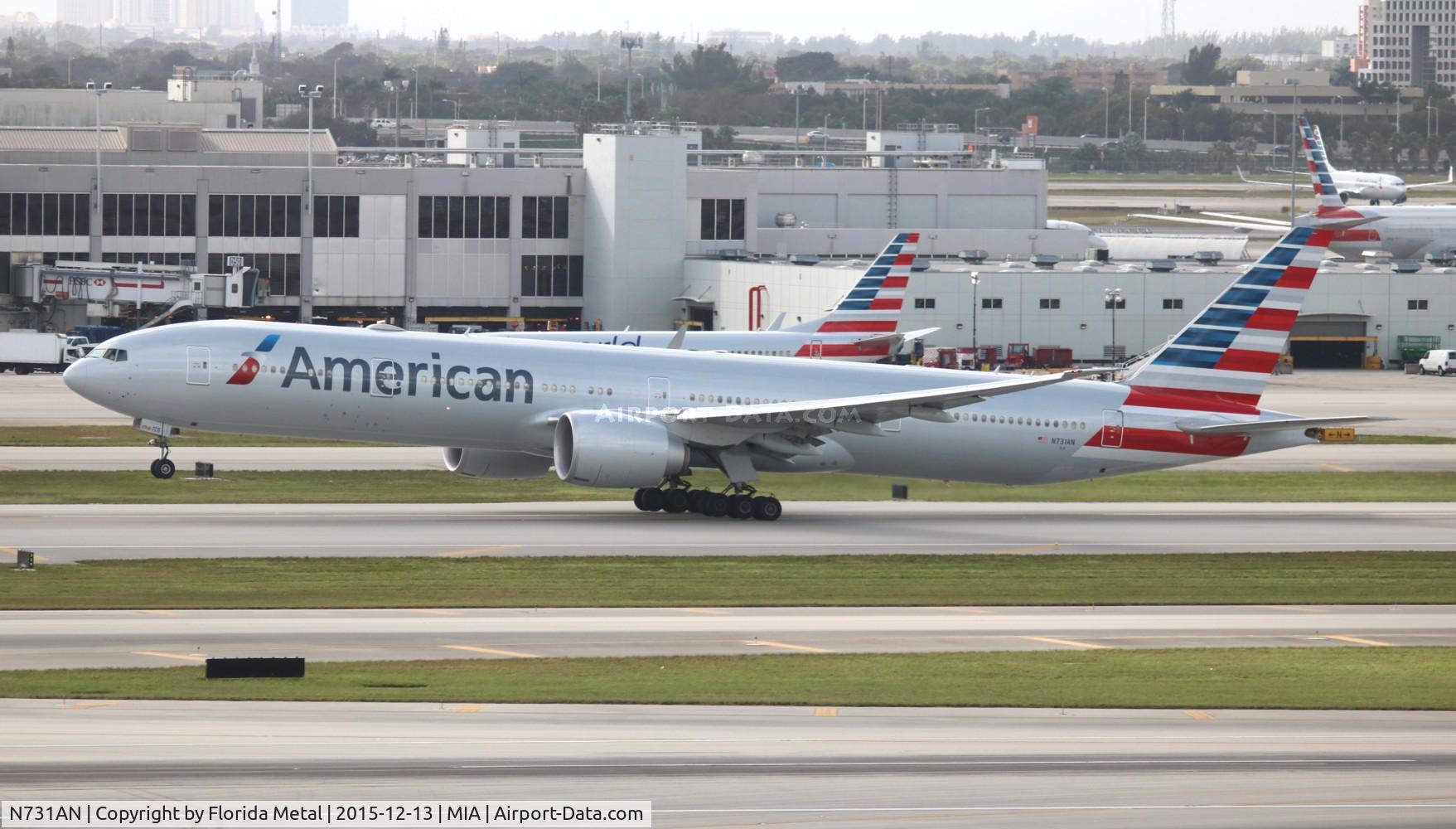 N731AN, 2014 Boeing 777-323/ER C/N 33523, American