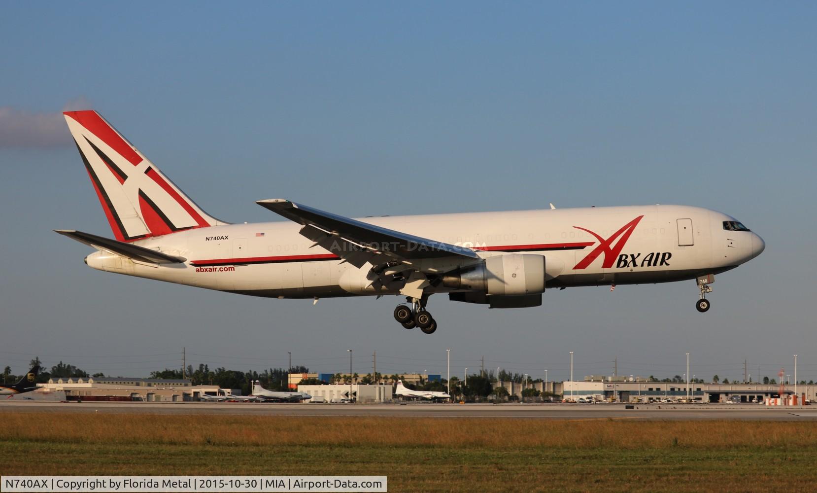N740AX, 1983 Boeing 767-232 C/N 22213, ABX 767-200