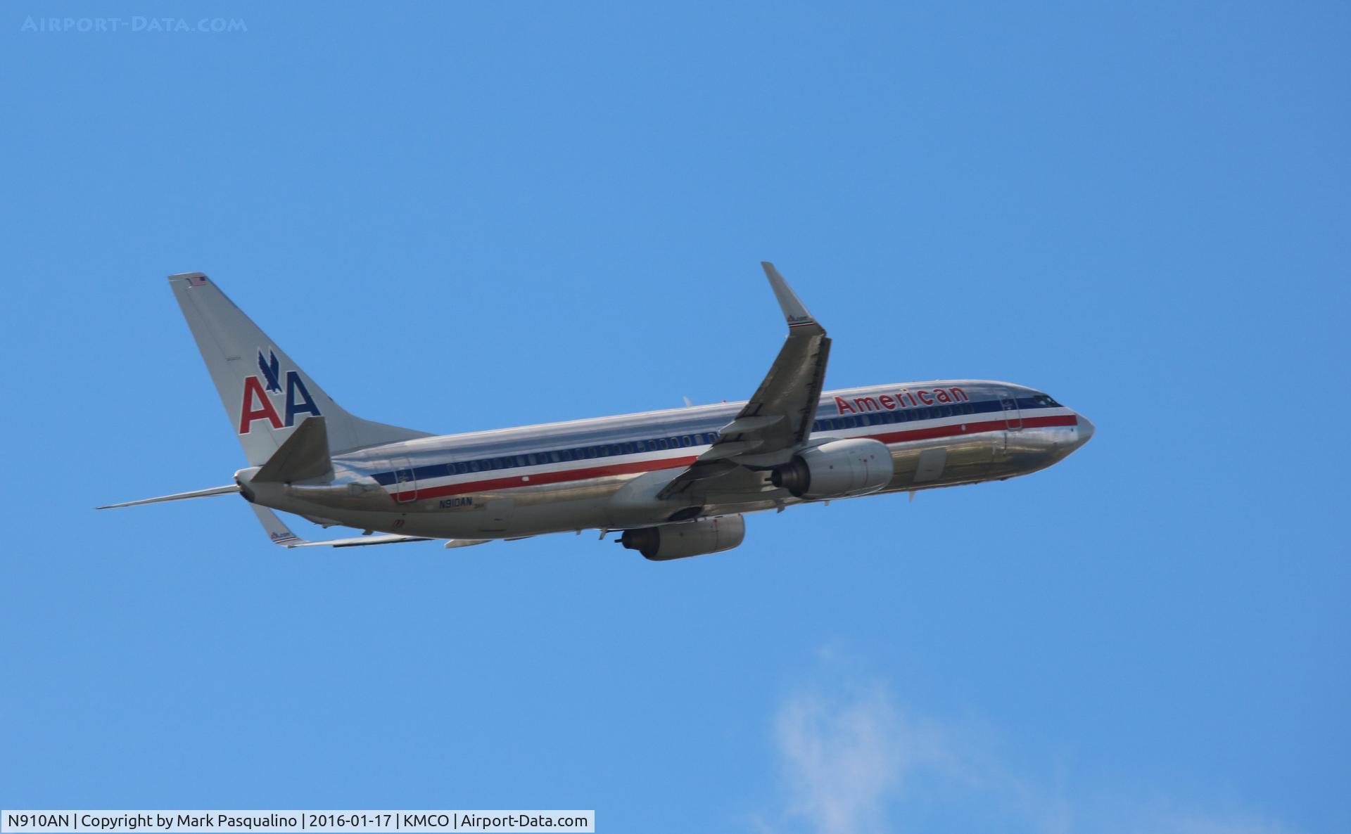 N910AN, 1999 Boeing 737-823 C/N 29512, Boeing 737-800